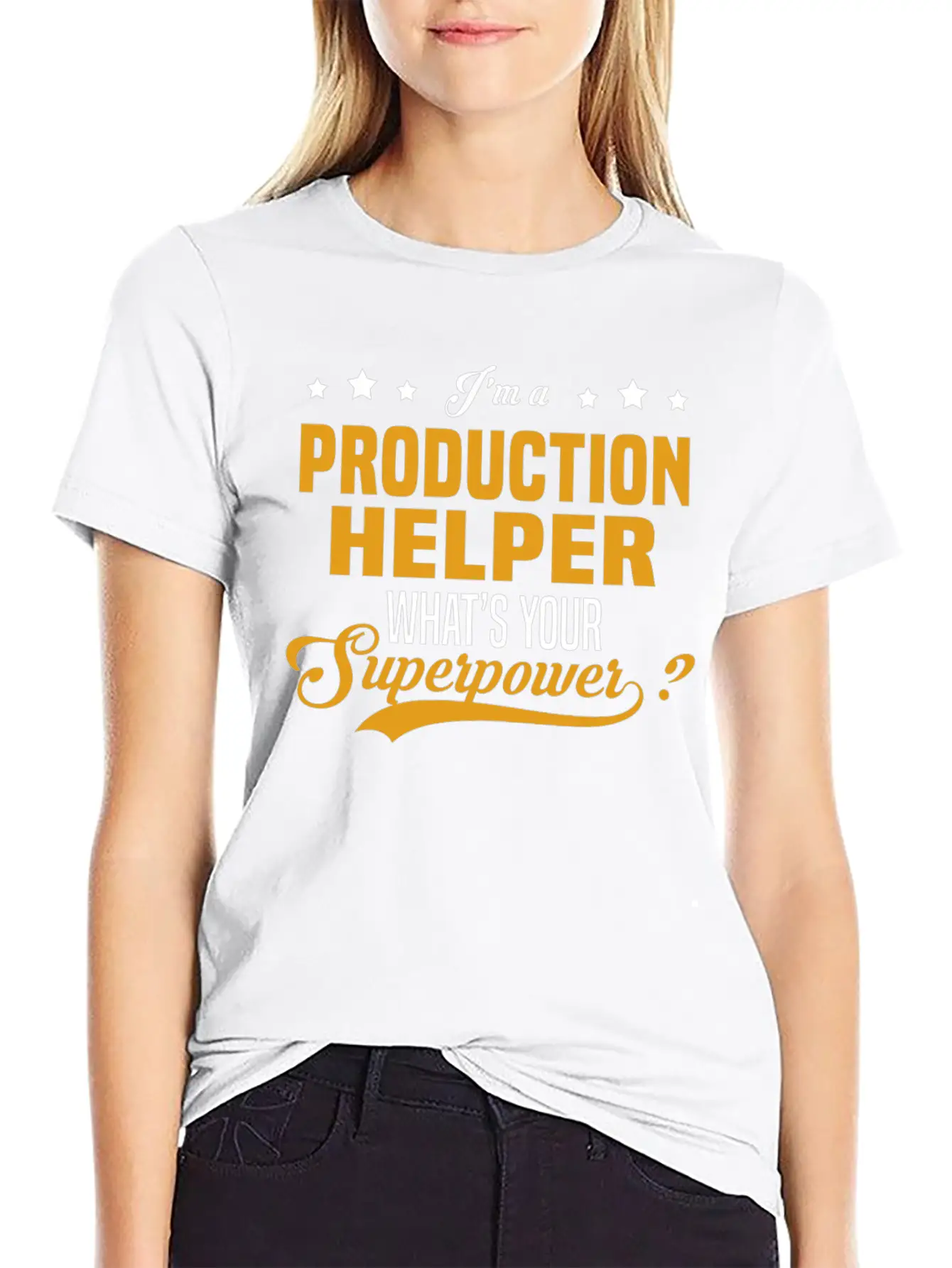 Production Helper Breathable Graphic T-Shirt – Perfect For Casual Days
