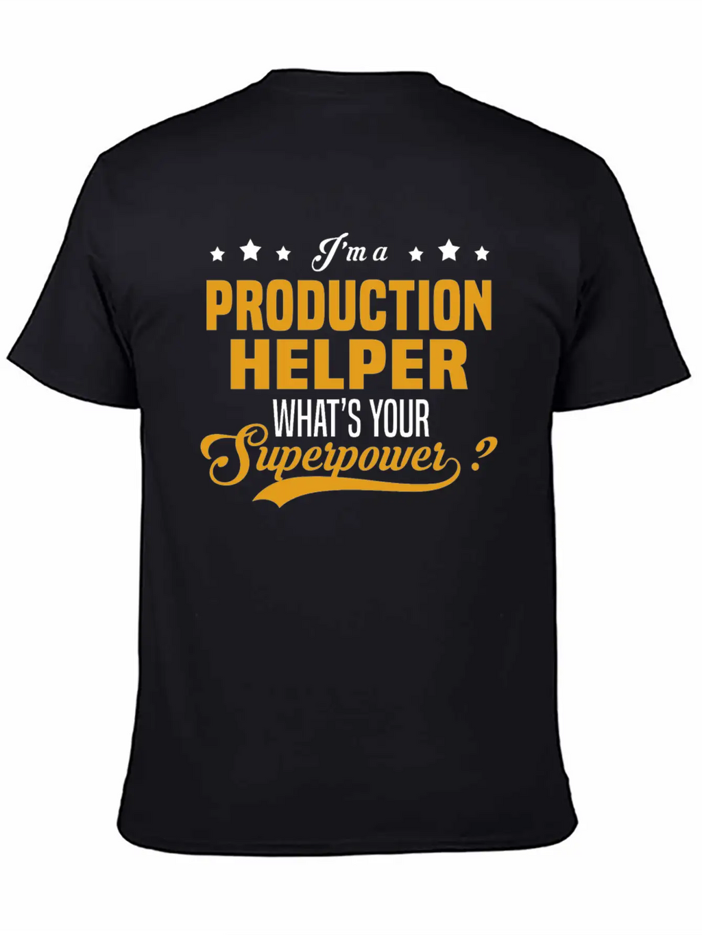 Production Helper Breathable Graphic T-Shirt – Perfect For Casual Days
