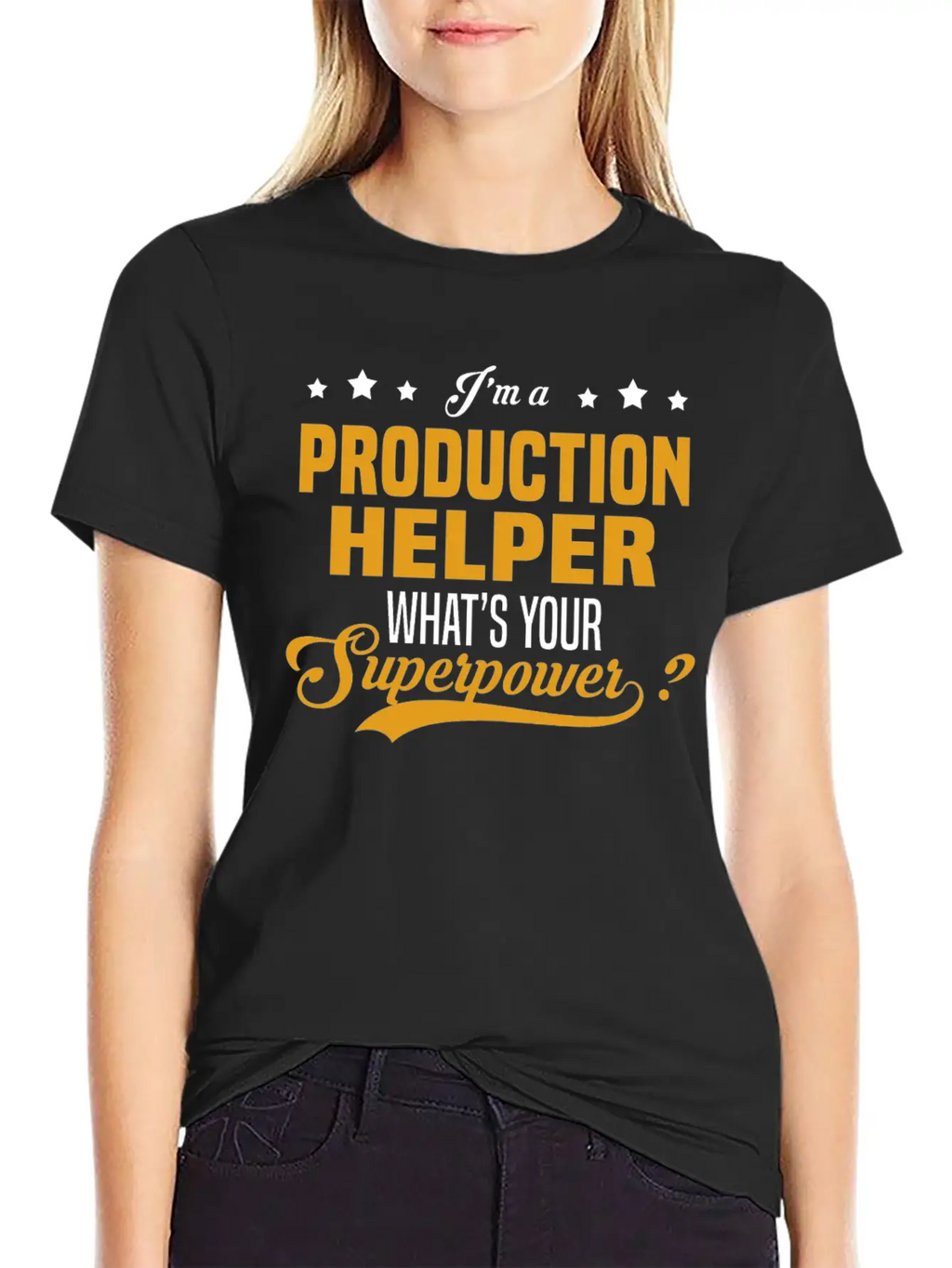 Production Helper Breathable Graphic T-Shirt – Perfect For Casual Days