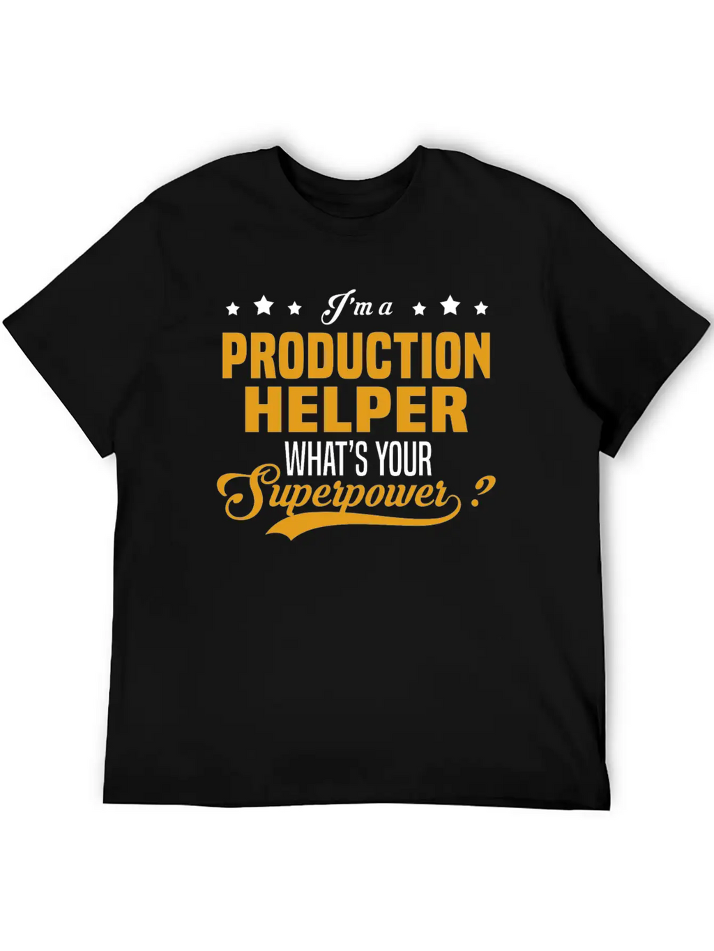 Production Helper Breathable Graphic T-Shirt – Perfect For Casual Days