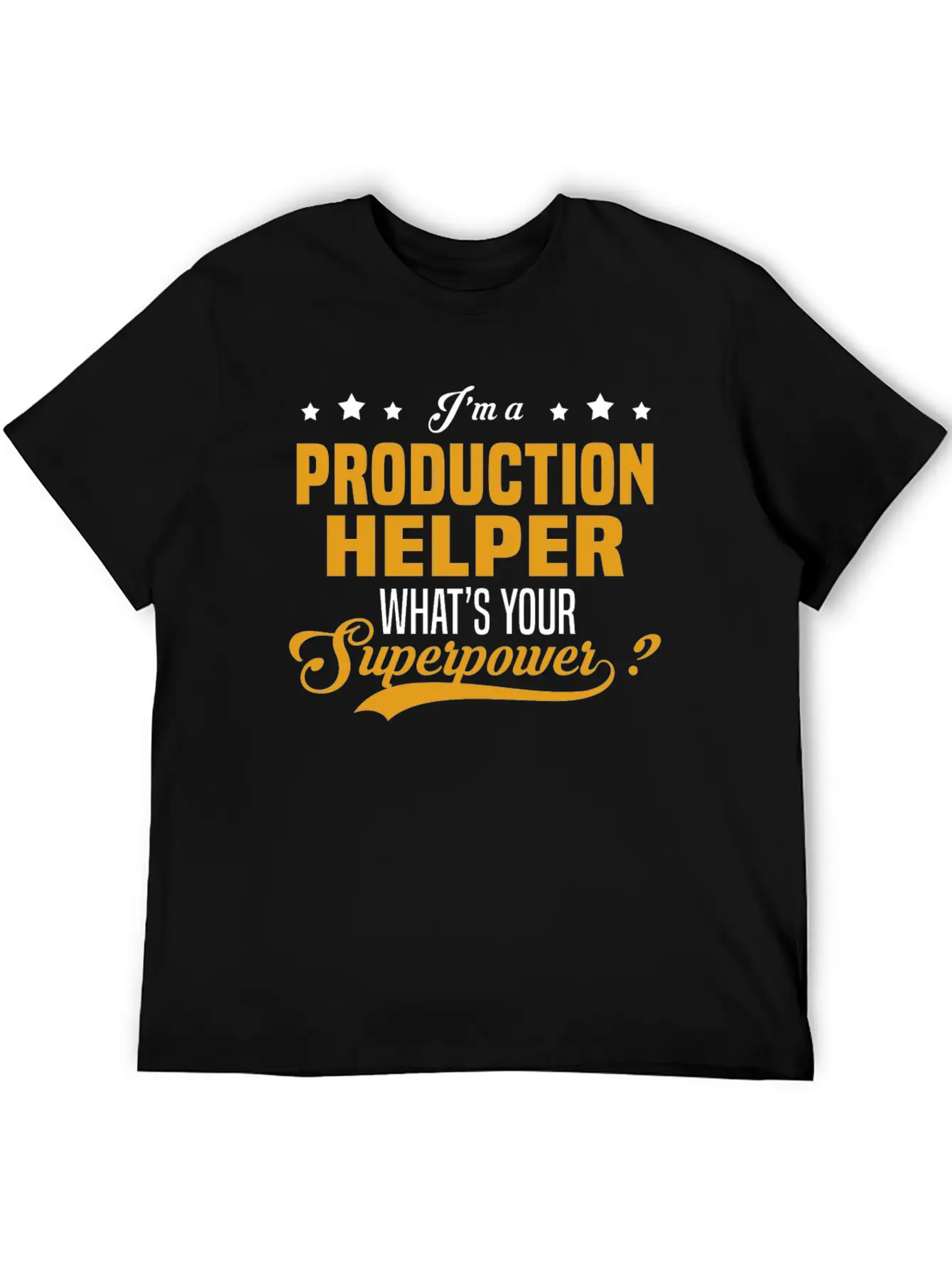 Production Helper Breathable Graphic T-Shirt – Perfect For Casual Days