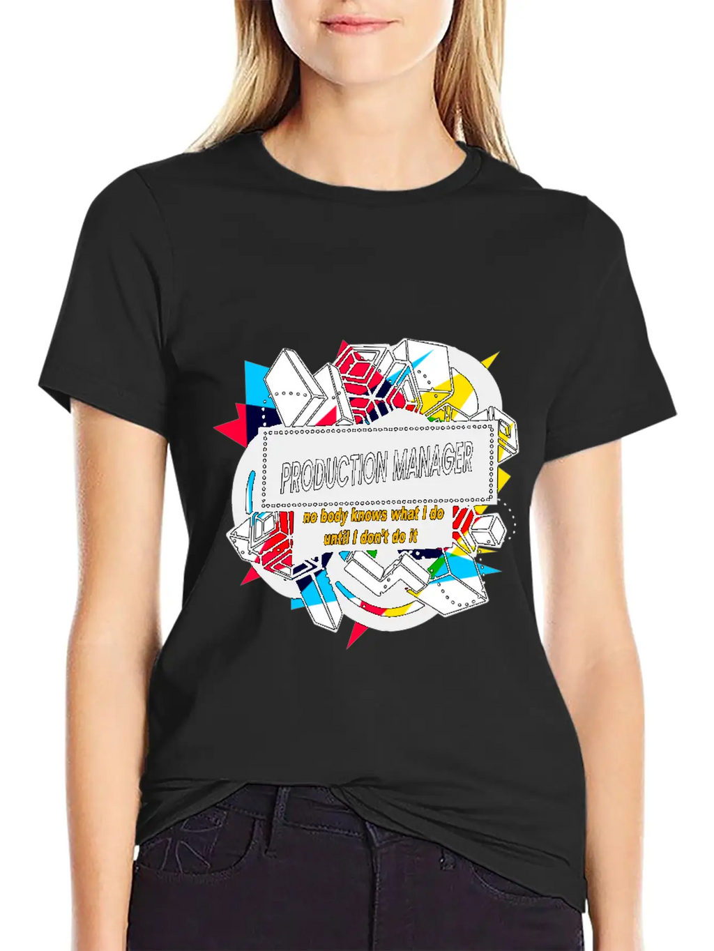 PRODUCTION MANAGER Basic Graphic T-Shirt – Daily Comfort In Soft Cotton