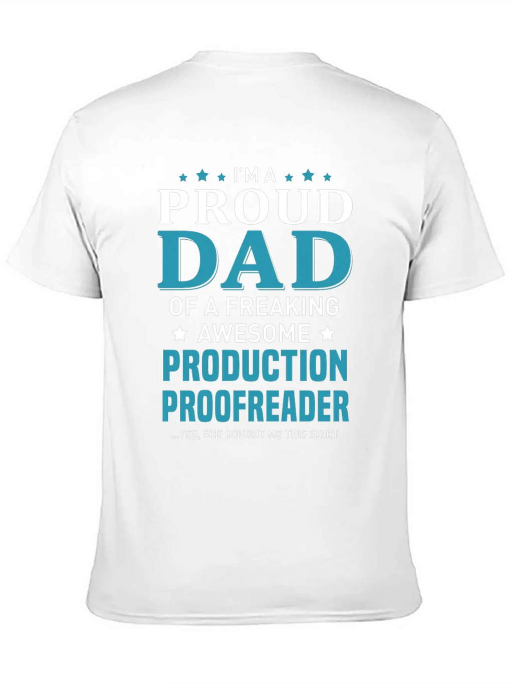 Production Proofreader Stylish Everyday T-Shirt – Unisex Basic Cotton Tee