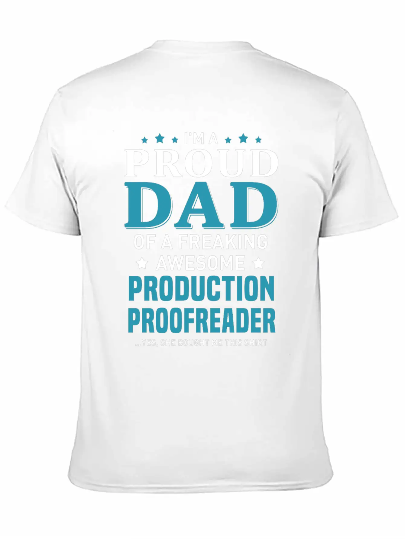 Production Proofreader Stylish Everyday T-Shirt – Unisex Basic Cotton Tee