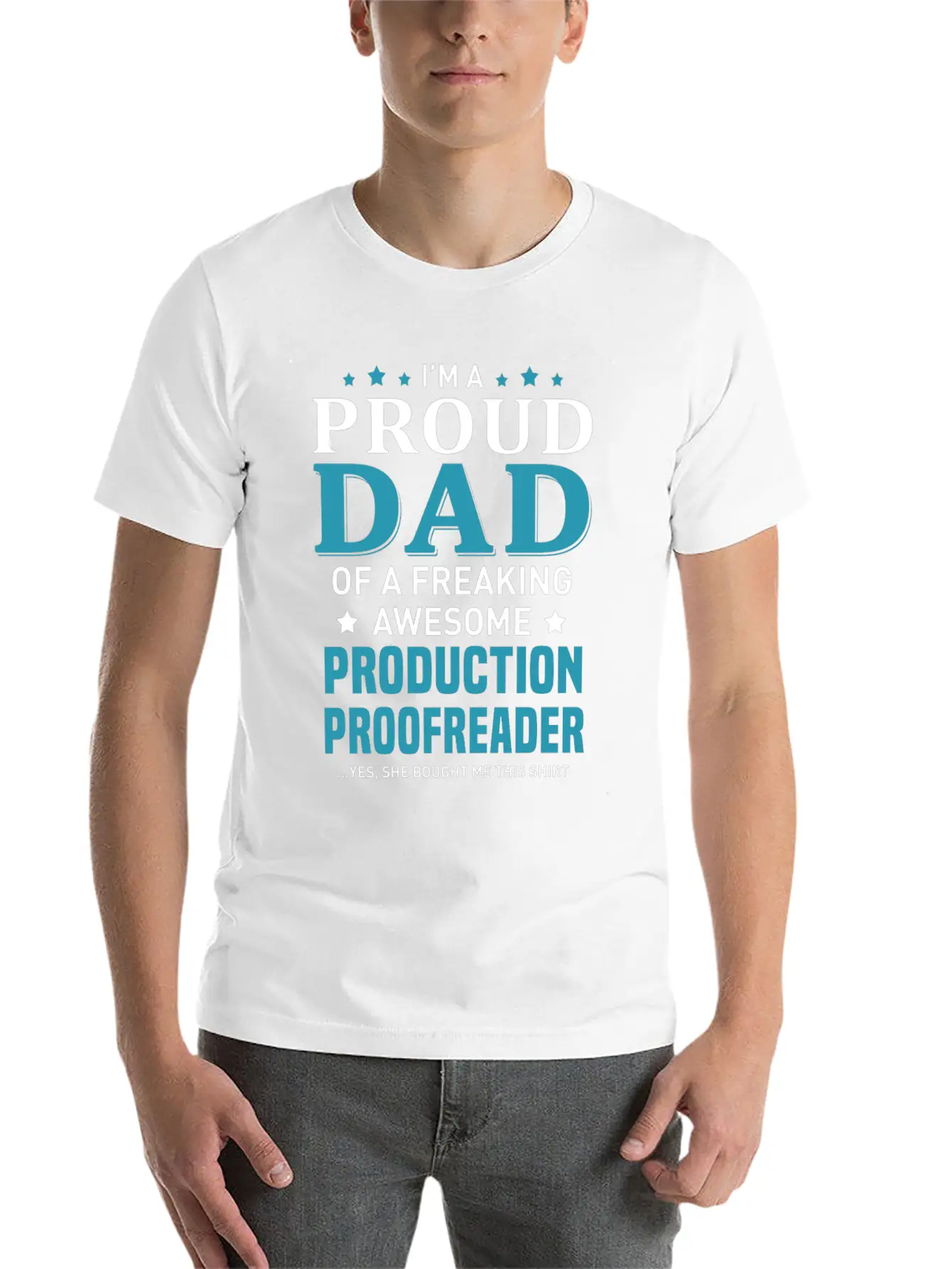 Production Proofreader Stylish Everyday T-Shirt – Unisex Basic Cotton Tee