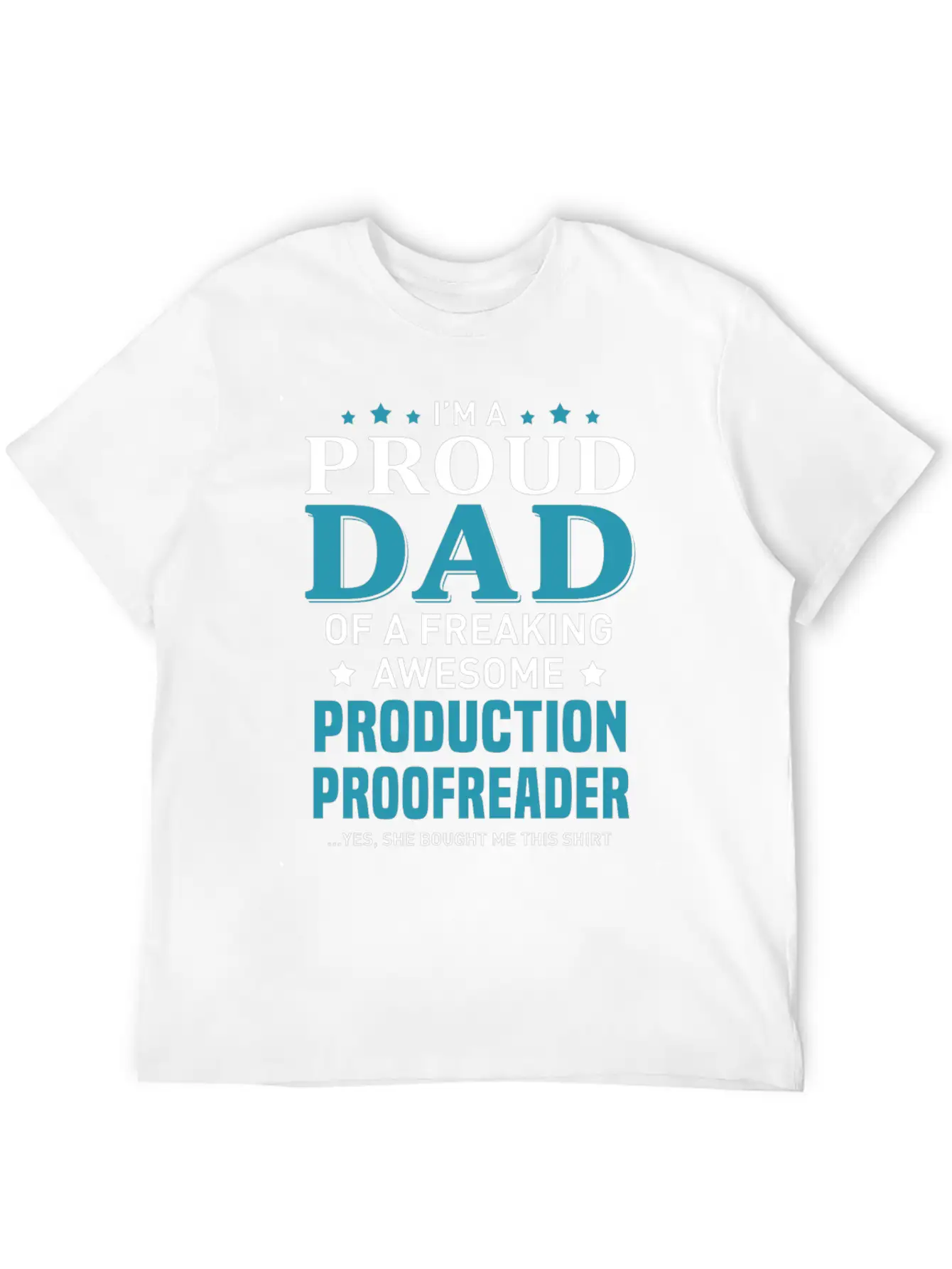 Production Proofreader Stylish Everyday T-Shirt – Unisex Basic Cotton Tee