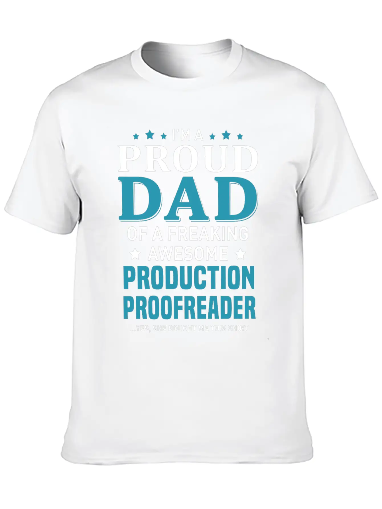 Production Proofreader Stylish Everyday T-Shirt – Unisex Basic Cotton Tee
