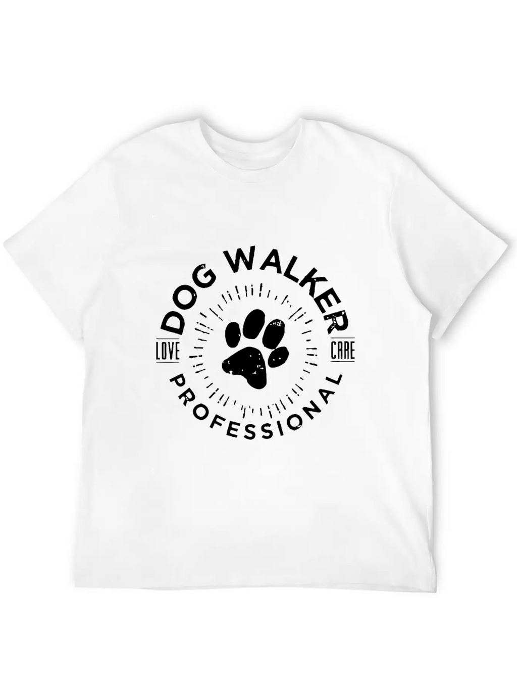 Professional Dog Walkerlove Dog Walkcute Dog Walkd Timeless Short Sleeve Tee – Comfy And Minimalist Design