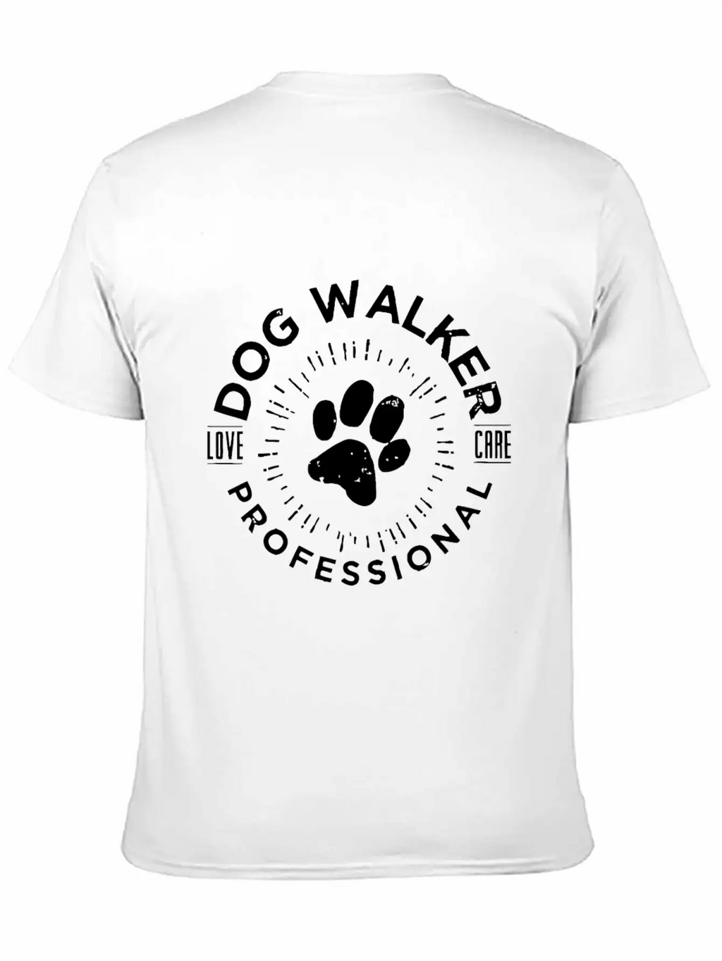 Professional Dog Walkerlove Dog Walkcute Dog Walkd Timeless Short Sleeve Tee – Comfy And Minimalist Design