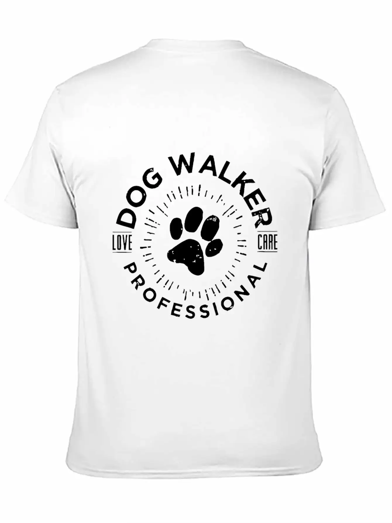 Professional Dog Walkerlove Dog Walkcute Dog Walkd Timeless Short Sleeve Tee – Comfy And Minimalist Design