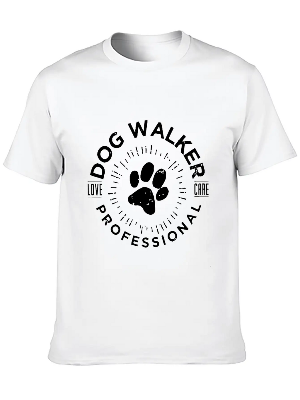 Professional Dog Walkerlove Dog Walkcute Dog Walkd Timeless Short Sleeve Tee – Comfy And Minimalist Design