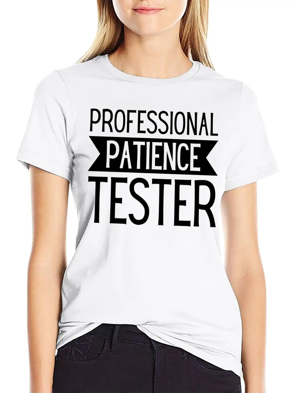Professional Patience Tester Funny Sayings Kids Classic Cotton Tee – Unisex Comfort For Any Season