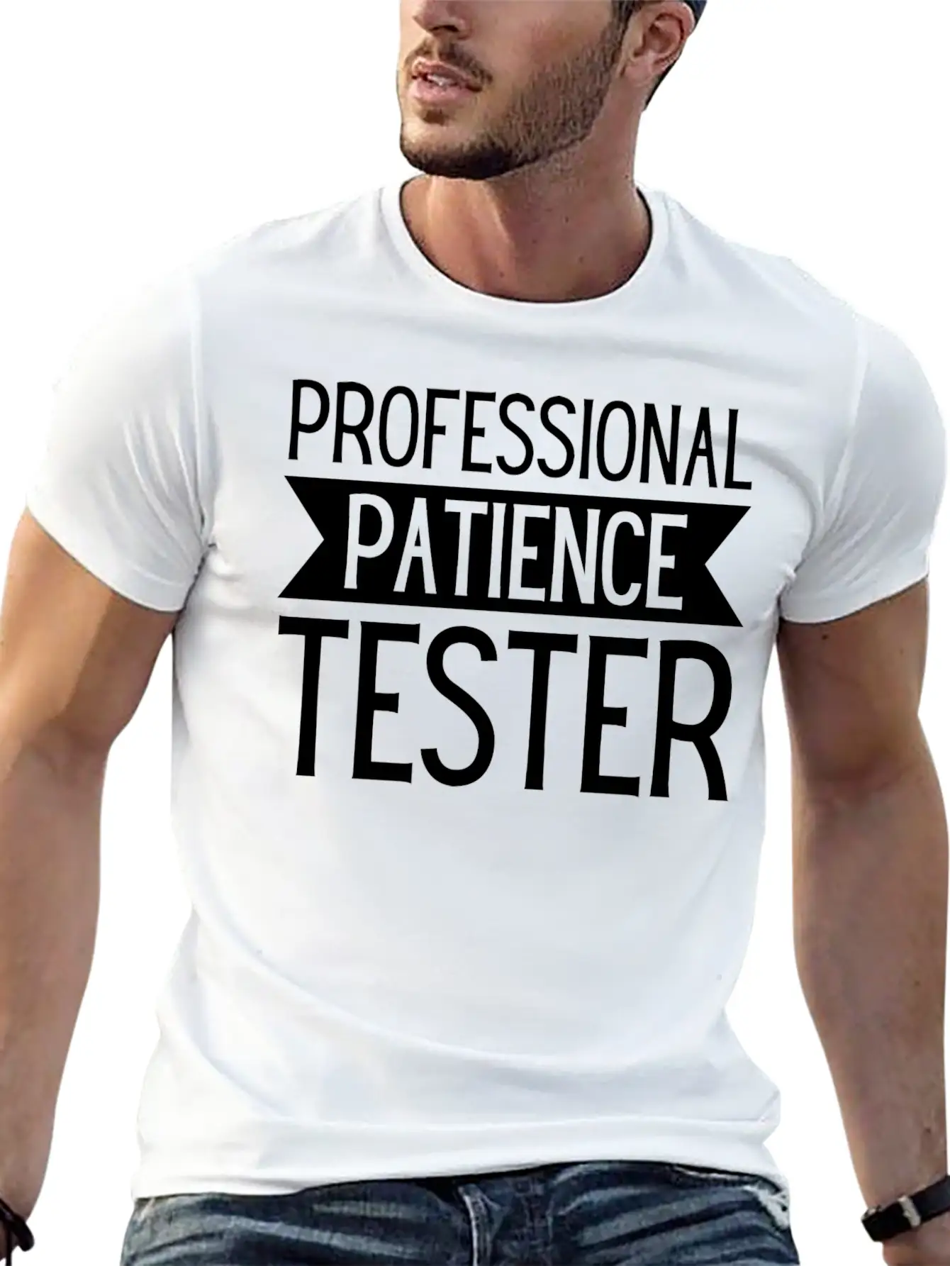 Professional Patience Tester Funny Sayings Kids Classic Cotton Tee – Unisex Comfort For Any Season