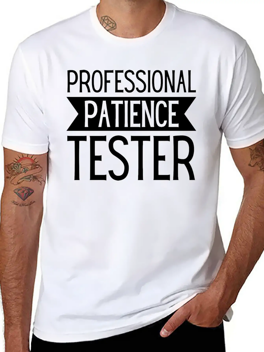 Professional Patience Tester Funny Sayings Kids Classic Cotton Tee – Unisex Comfort For Any Season
