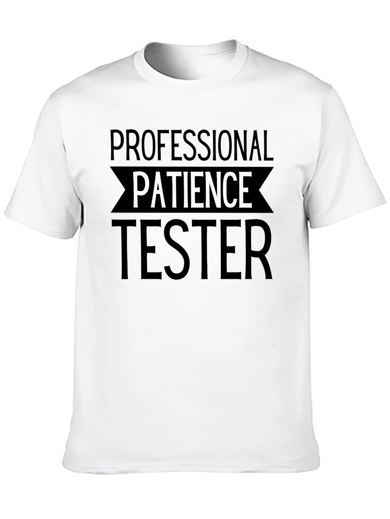 Professional Patience Tester Funny Sayings Kids Classic Cotton Tee – Unisex Comfort For Any Season