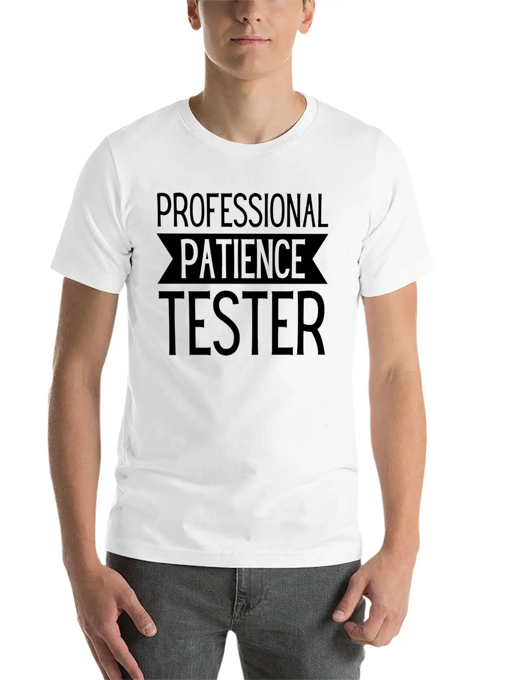 Professional Patience Tester Funny Sayings Kids Classic Cotton Tee – Unisex Comfort For Any Season