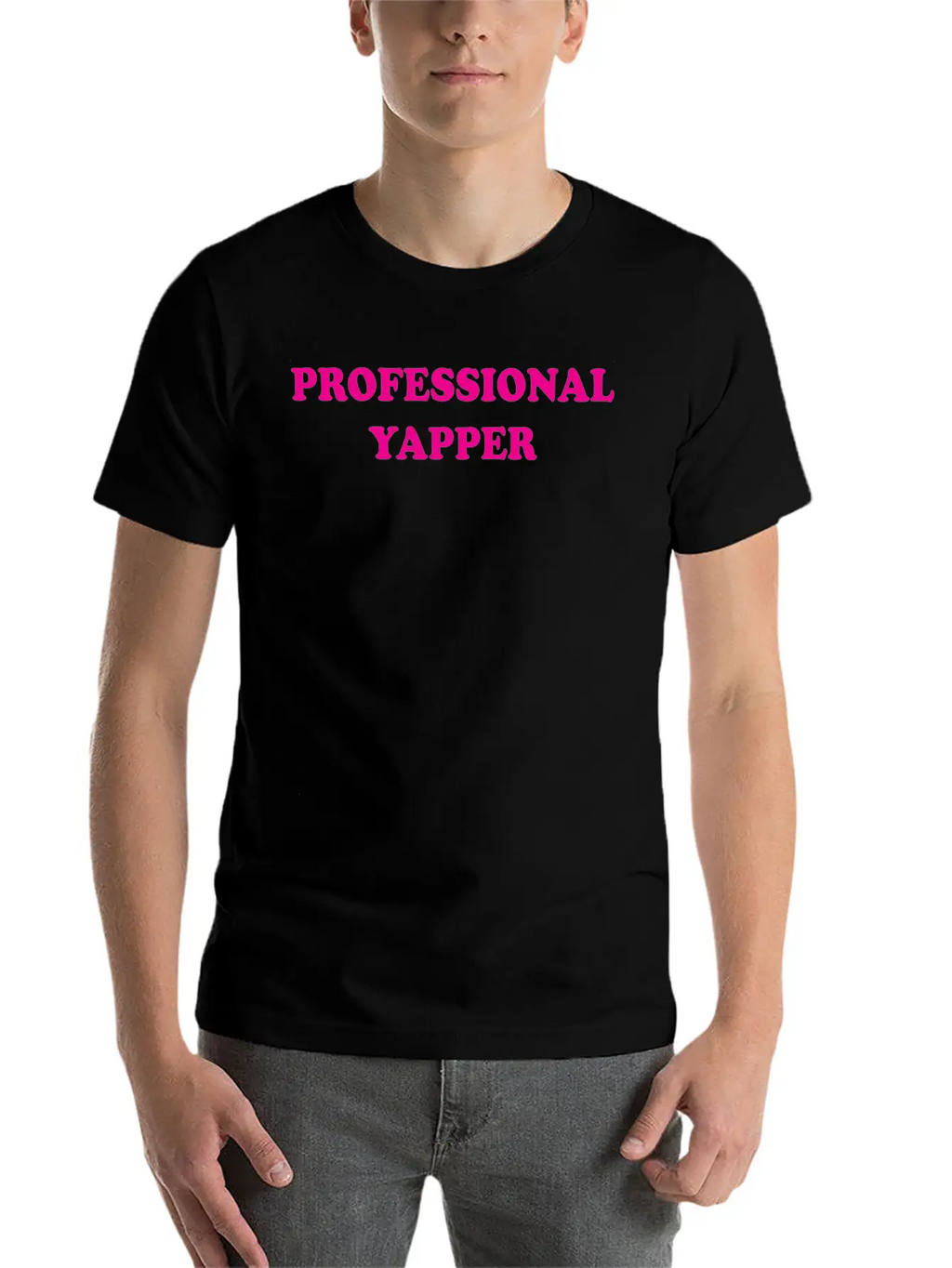 Professional Yapper Breathable Graphic T-Shirt – Perfect For Casual Days