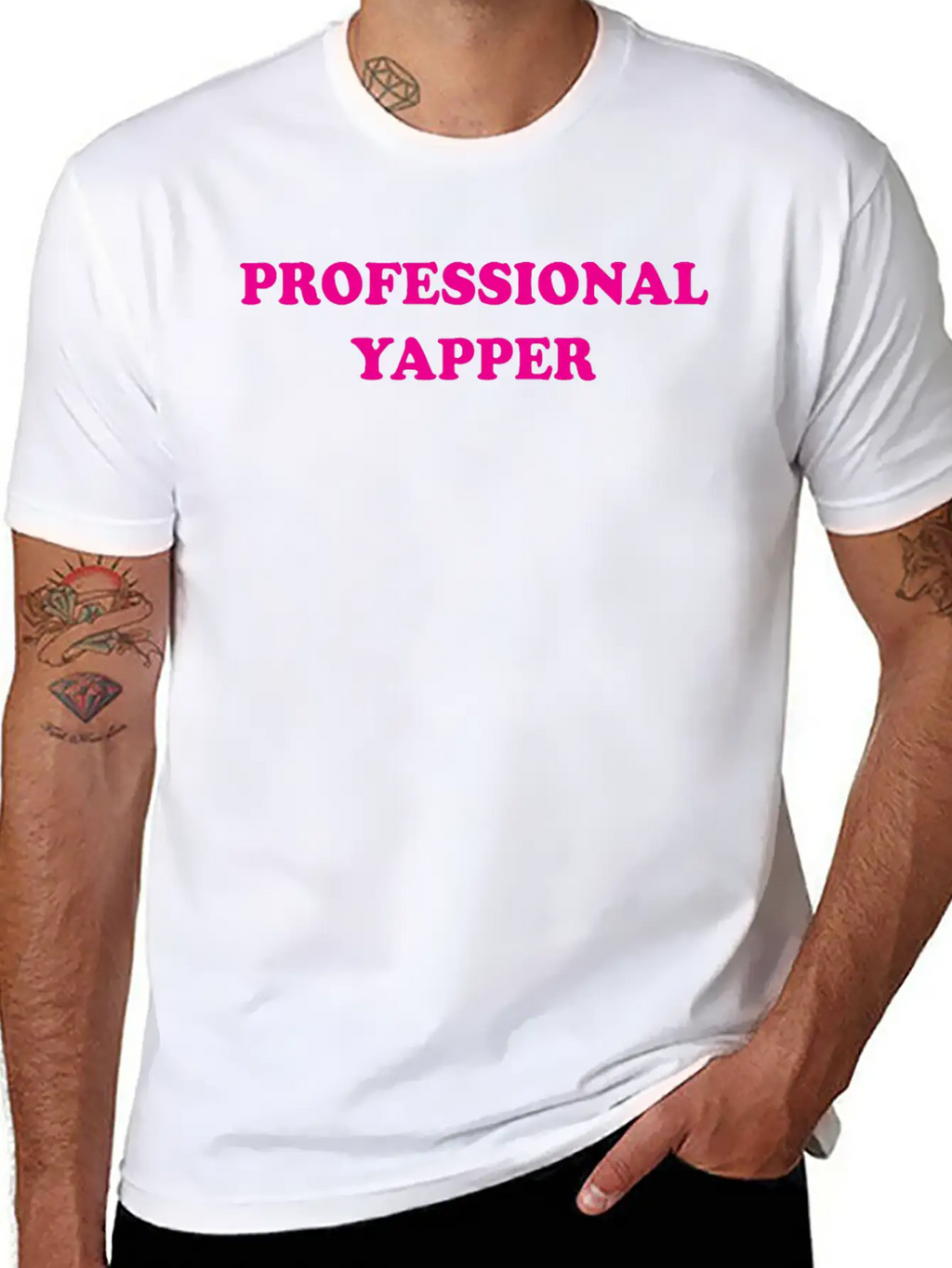 Professional Yapper Breathable Graphic T-Shirt – Perfect For Casual Days
