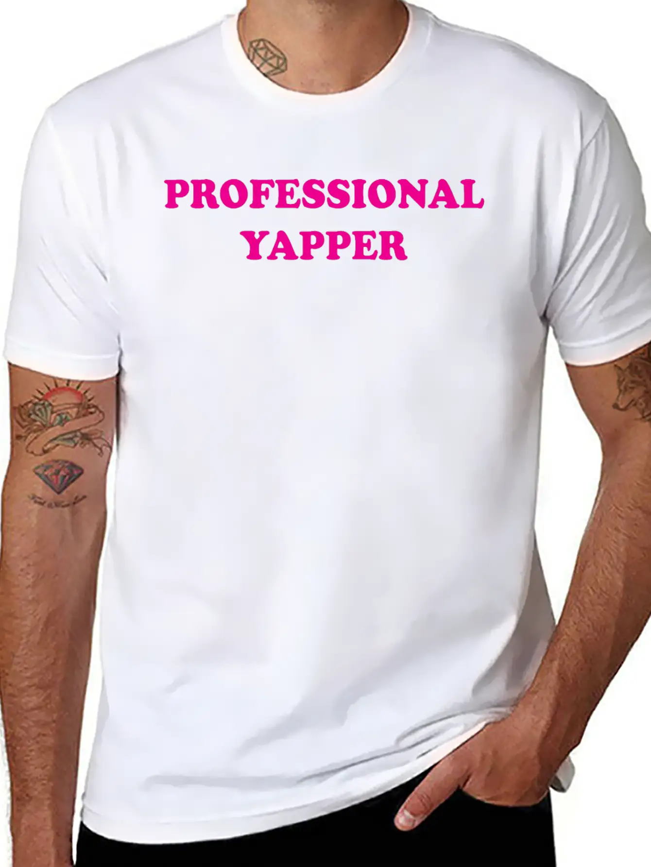 Professional Yapper Breathable Graphic T-Shirt – Perfect For Casual Days