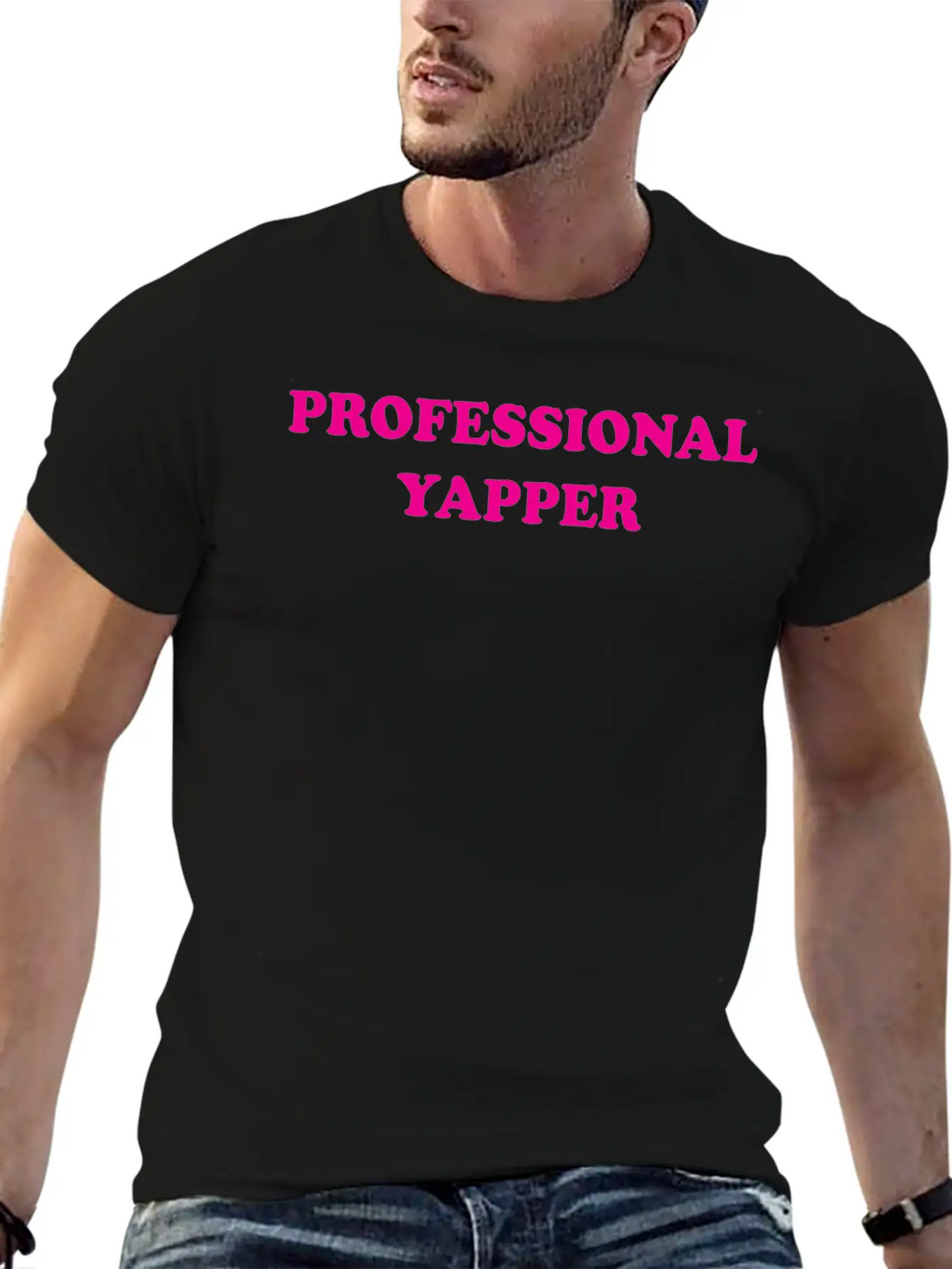 Professional Yapper Breathable Graphic T-Shirt – Perfect For Casual Days