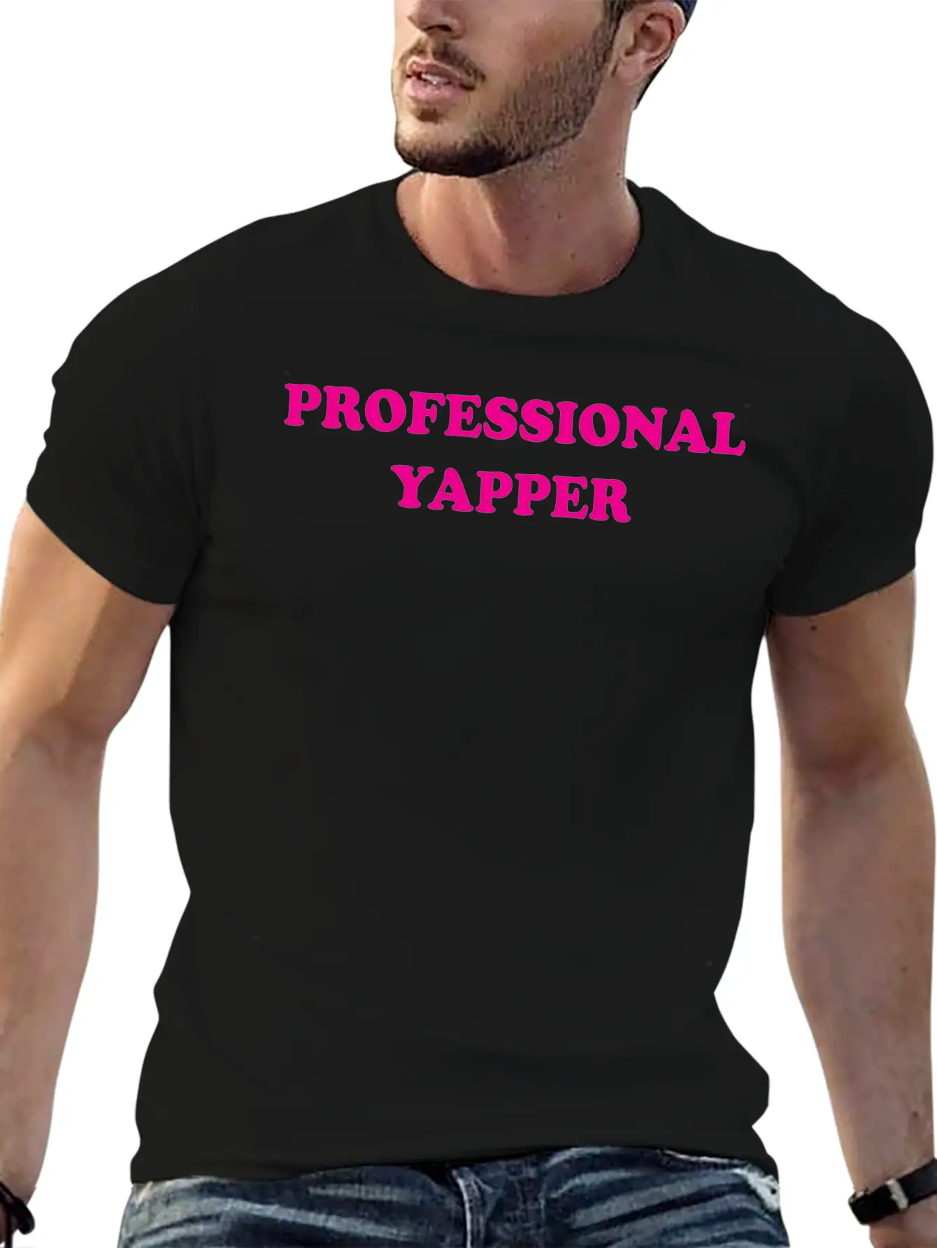 Professional Yapper Breathable Graphic T-Shirt – Perfect For Casual Days