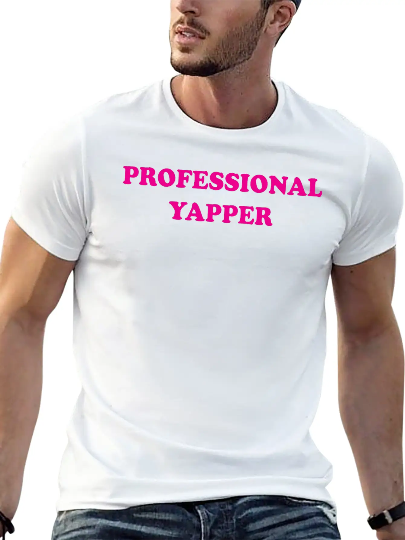 Professional Yapper Breathable Graphic T-Shirt – Perfect For Casual Days