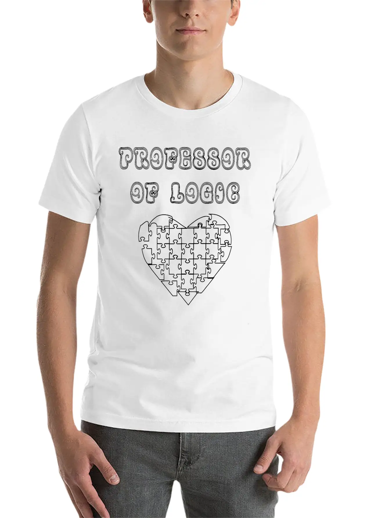 Professor Of Logic Unisex Casual T-Shirt – Clean Design For Daily Comfort