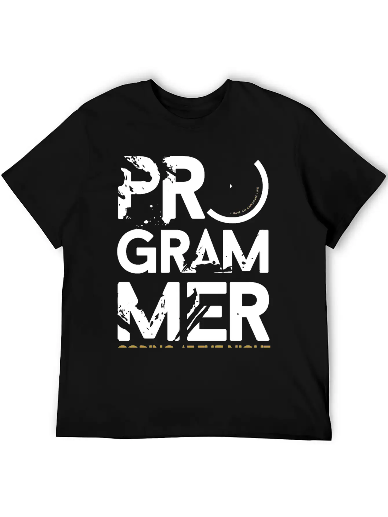 Programmer Coding At The Night Breathable Graphic T-Shirt – Perfect For Casual Days