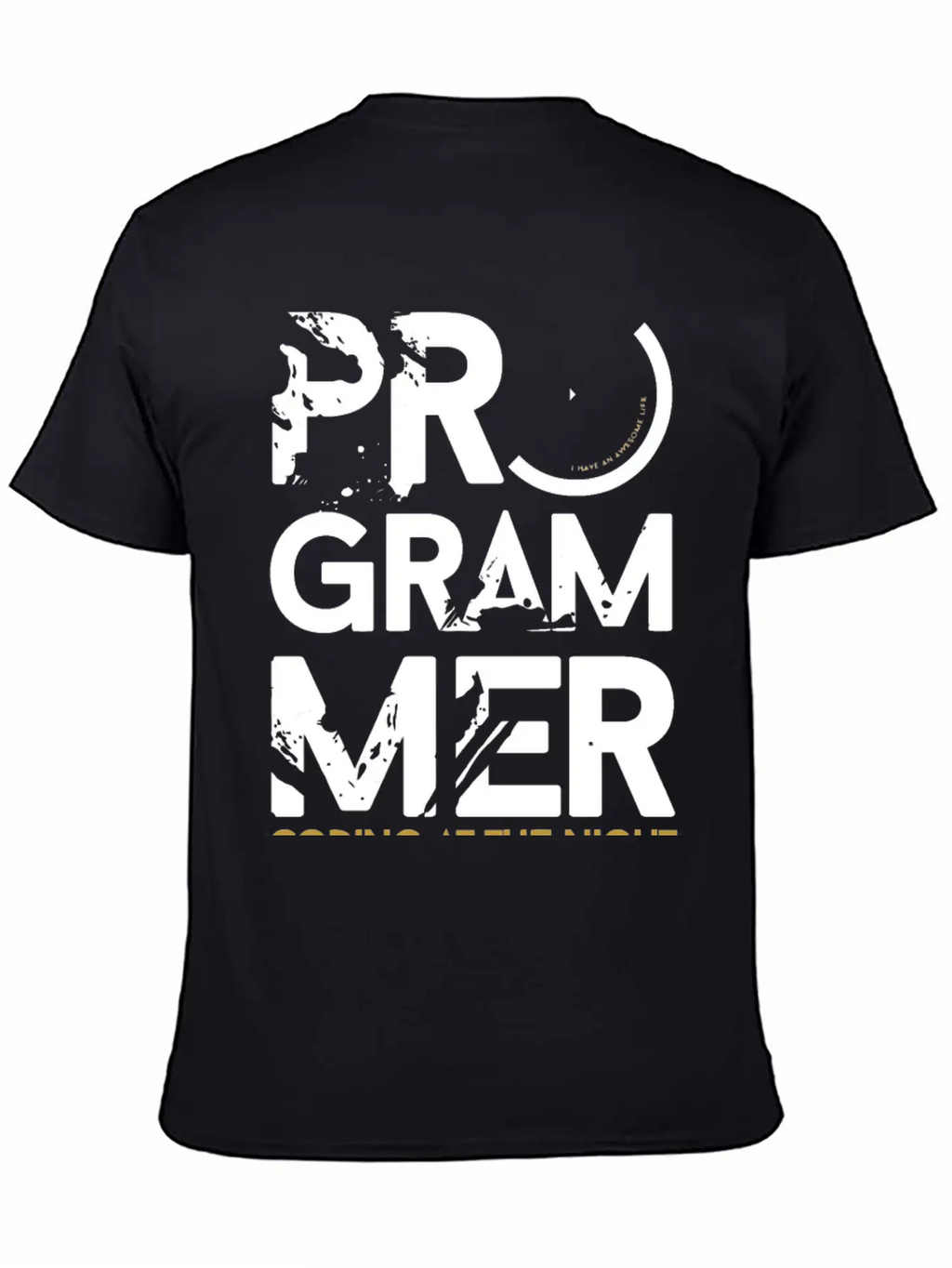 Programmer Coding At The Night Breathable Graphic T-Shirt – Perfect For Casual Days