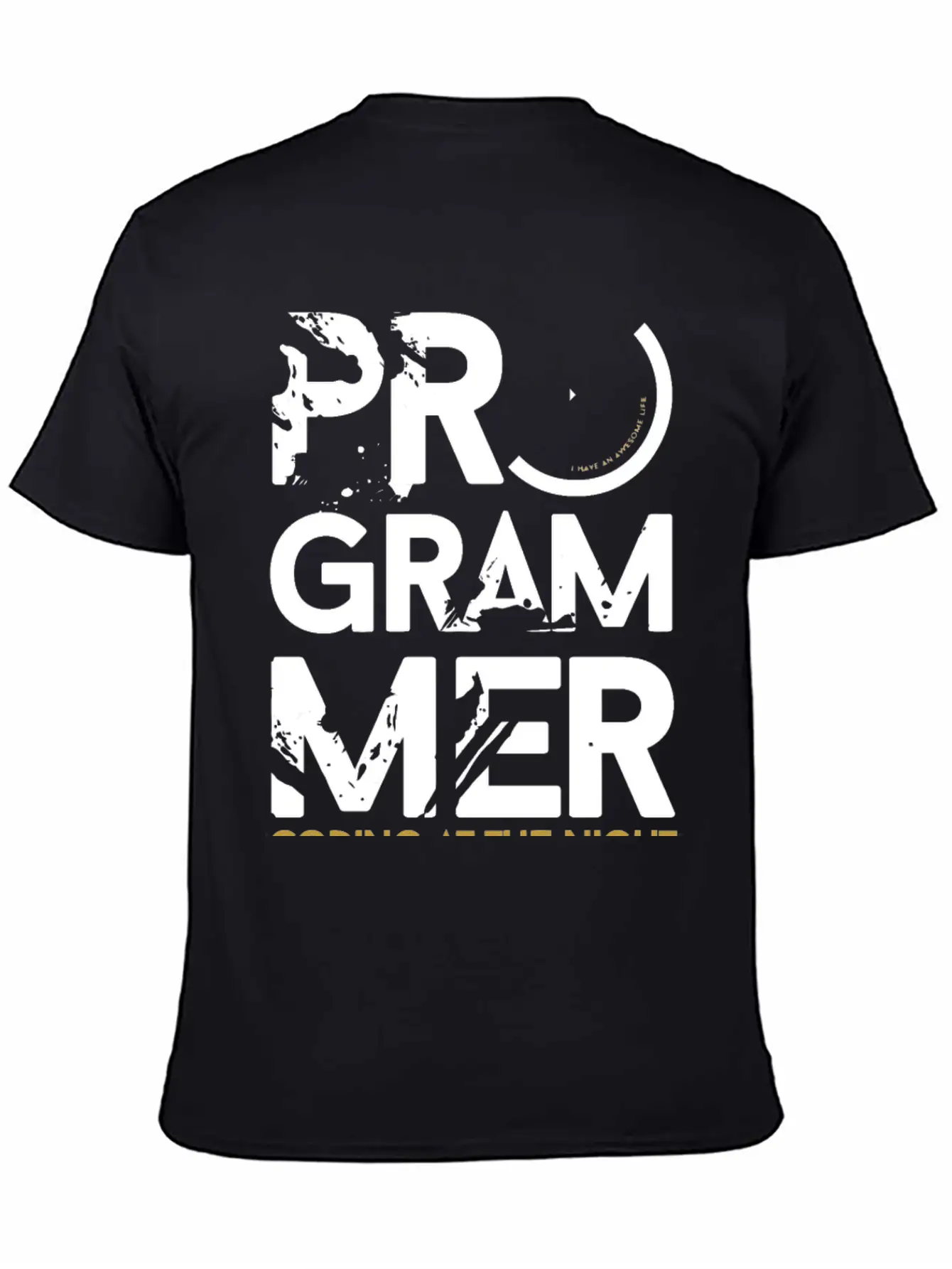 Programmer Coding At The Night Breathable Graphic T-Shirt – Perfect For Casual Days