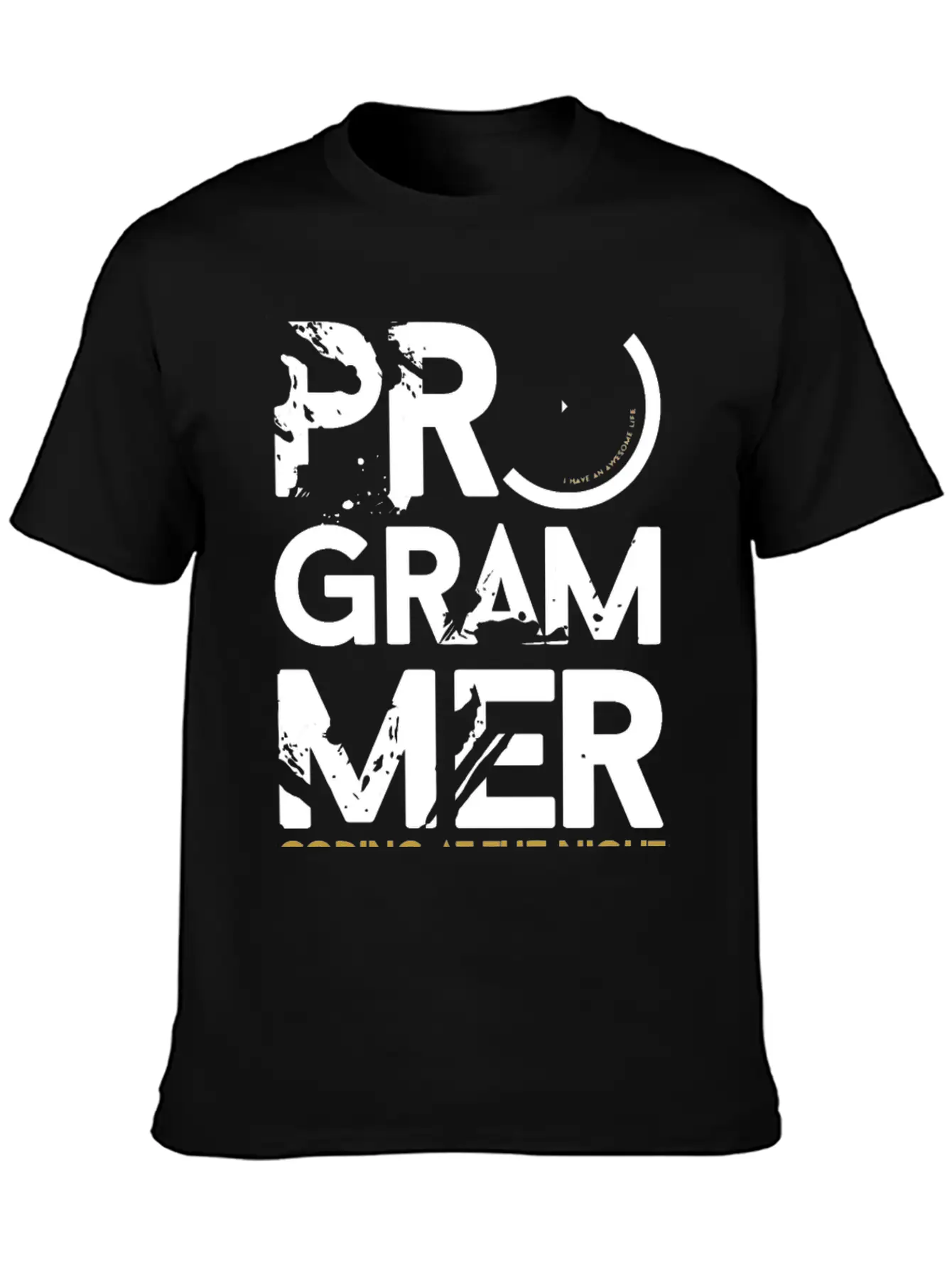 Programmer Coding At The Night Breathable Graphic T-Shirt – Perfect For Casual Days