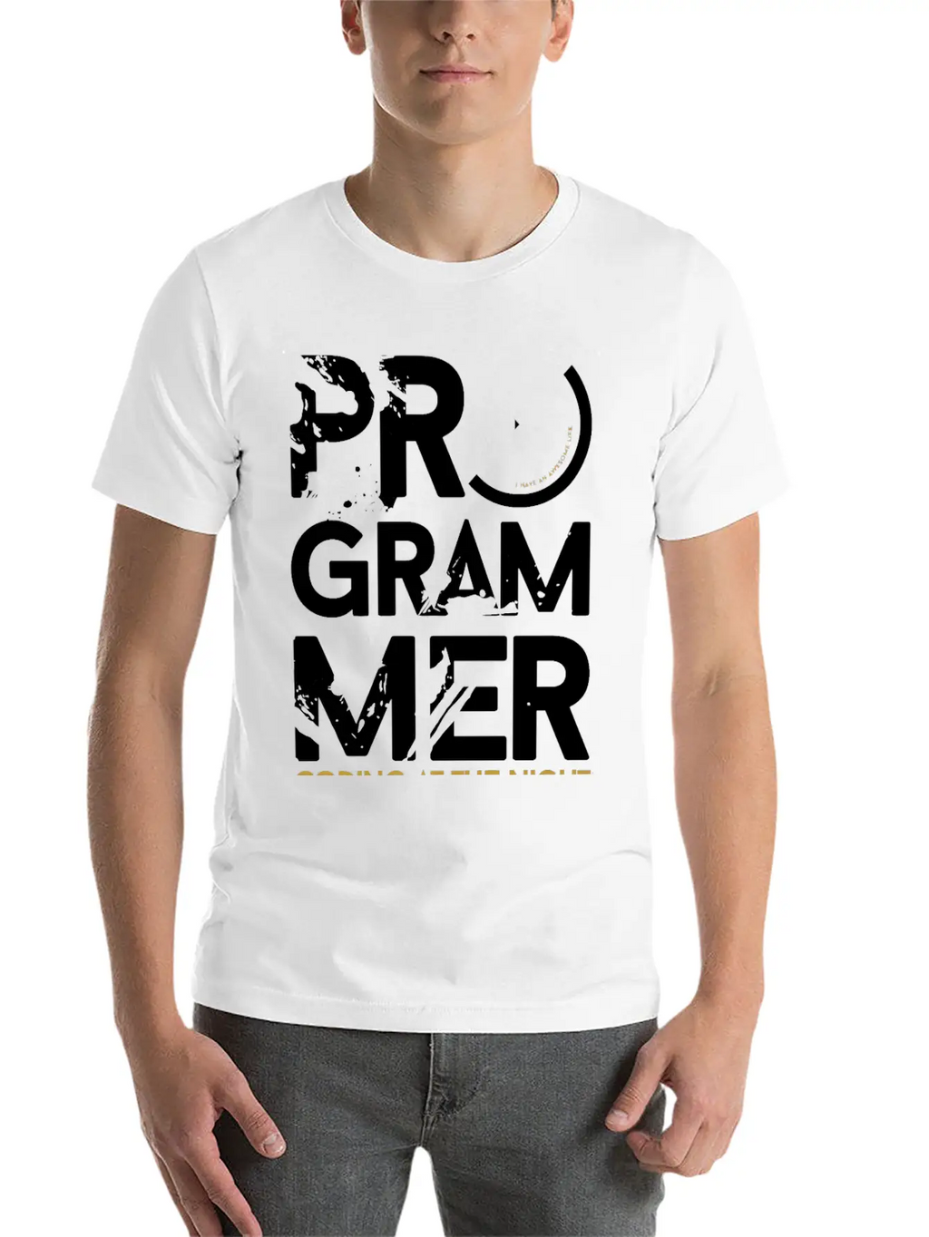 Programmer Coding At The Night Breathable Graphic T-Shirt – Perfect For Casual Days