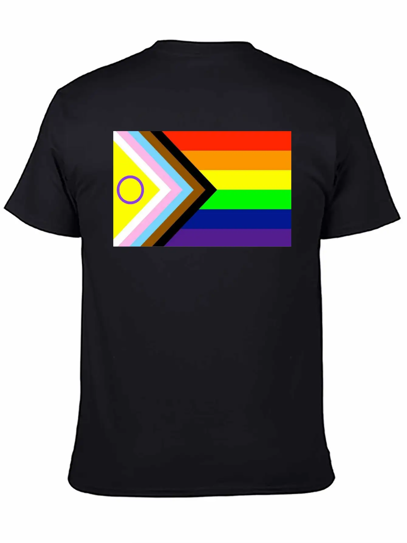 Progressive Pride Flag New Unisex Casual T-Shirt – Clean Design For Daily Comfort