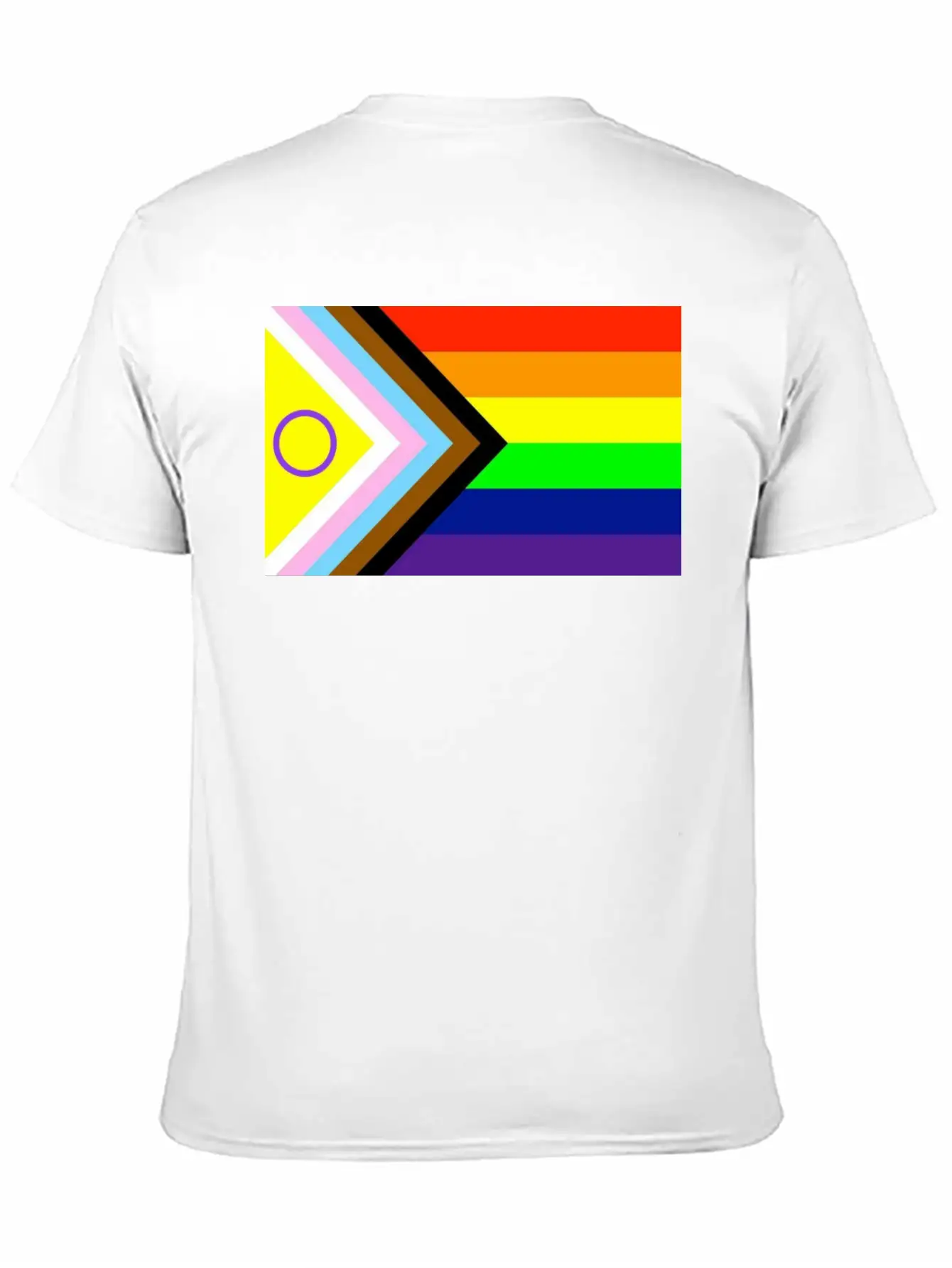 Progressive Pride Flag New Unisex Casual T-Shirt – Clean Design For Daily Comfort