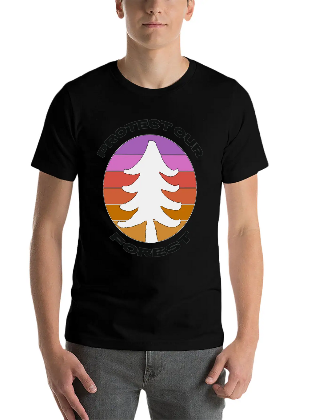 Protect Our Forest Relaxed Everyday Tee – Lightweight And Durable Cotton