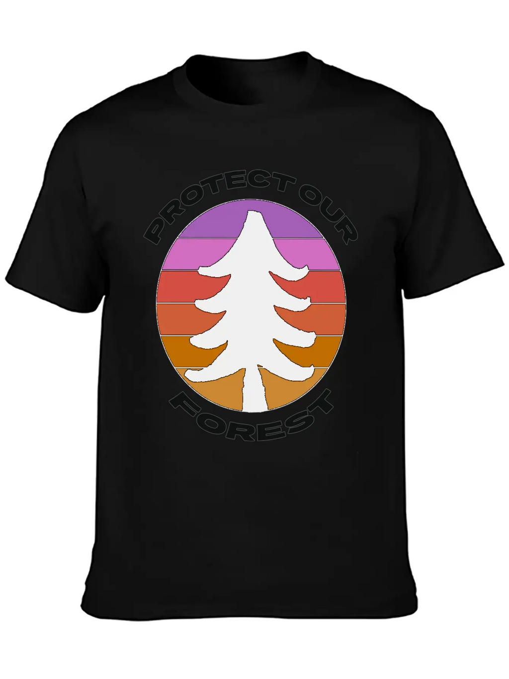 Protect Our Forest Relaxed Everyday Tee – Lightweight And Durable Cotton