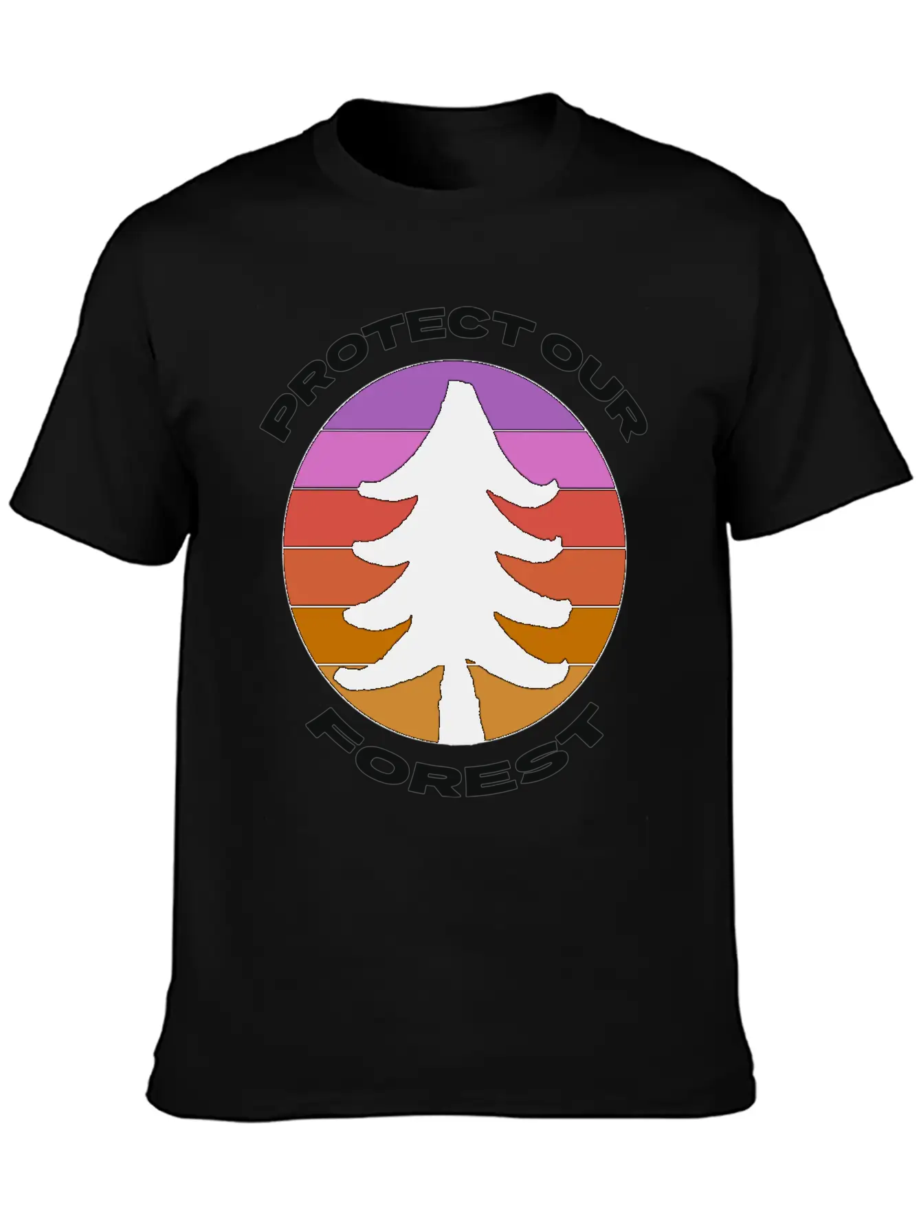 Protect Our Forest Relaxed Everyday Tee – Lightweight And Durable Cotton