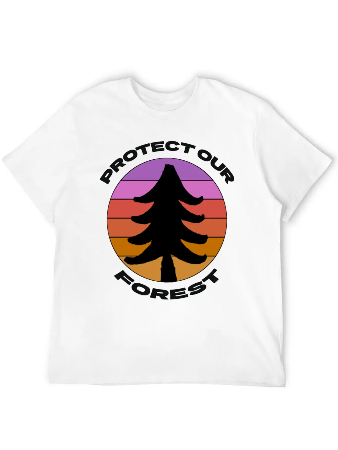 Protect Our Forest Relaxed Everyday Tee – Lightweight And Durable Cotton