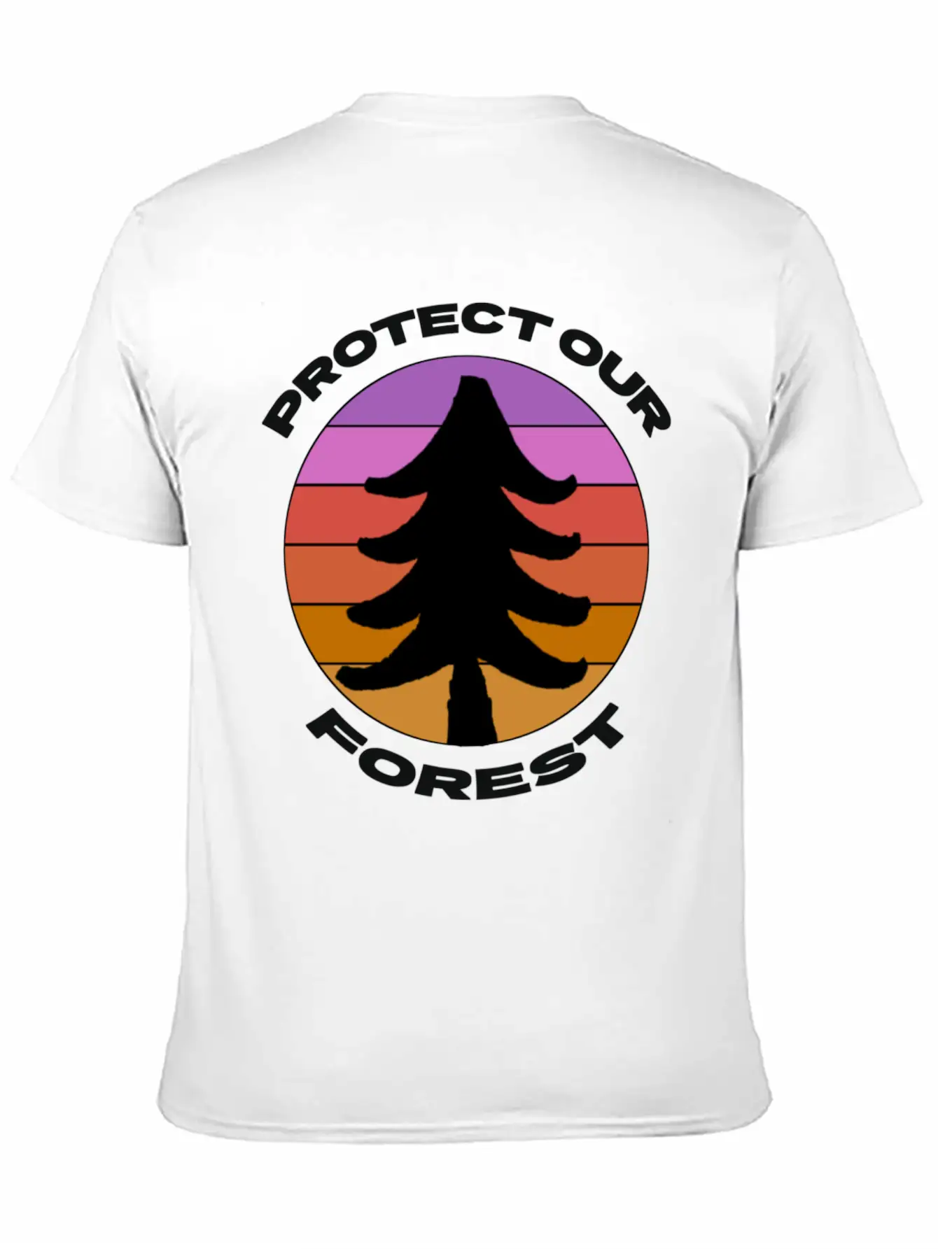 Protect Our Forest Relaxed Everyday Tee – Lightweight And Durable Cotton
