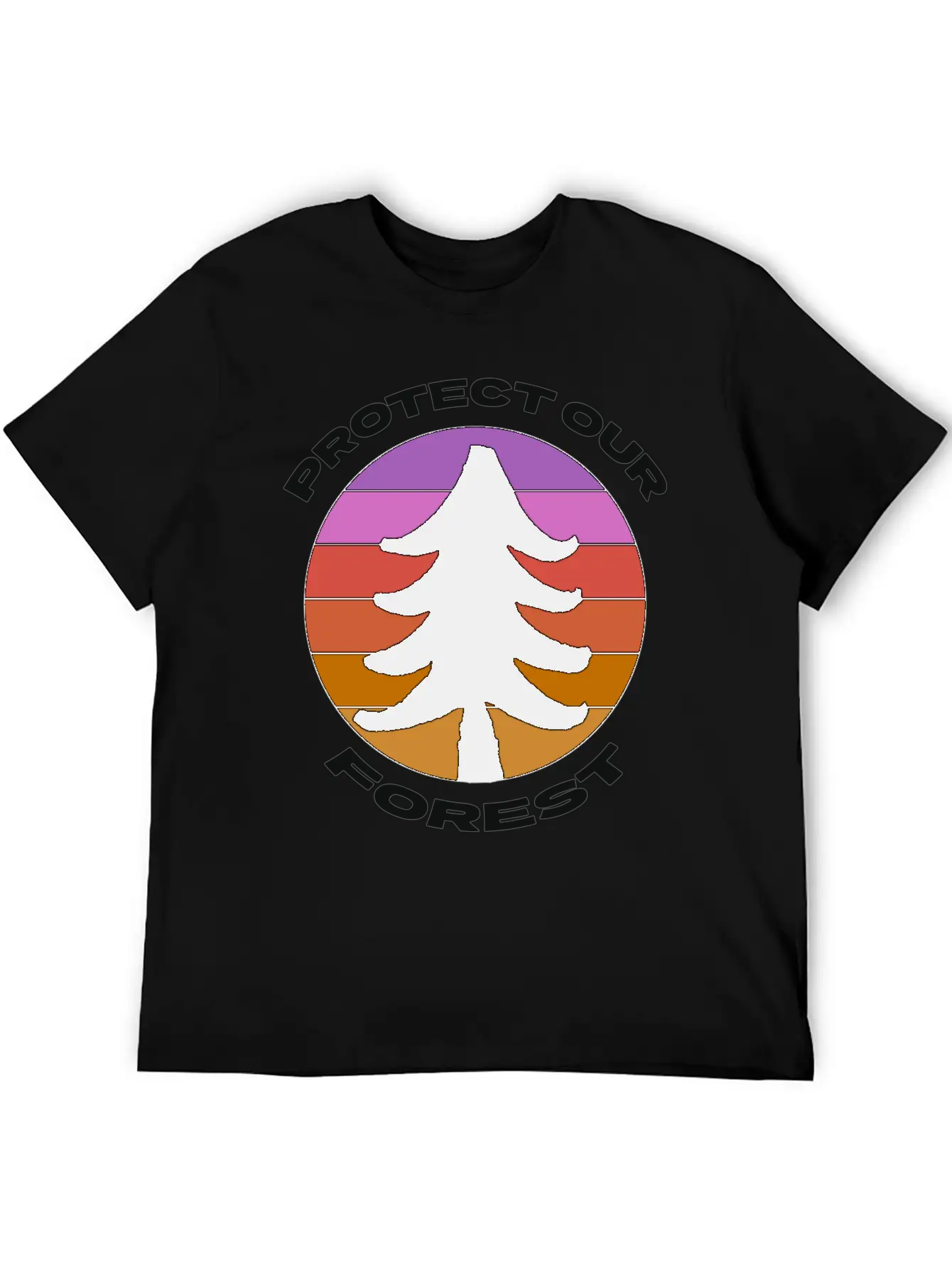 Protect Our Forest Relaxed Everyday Tee – Lightweight And Durable Cotton