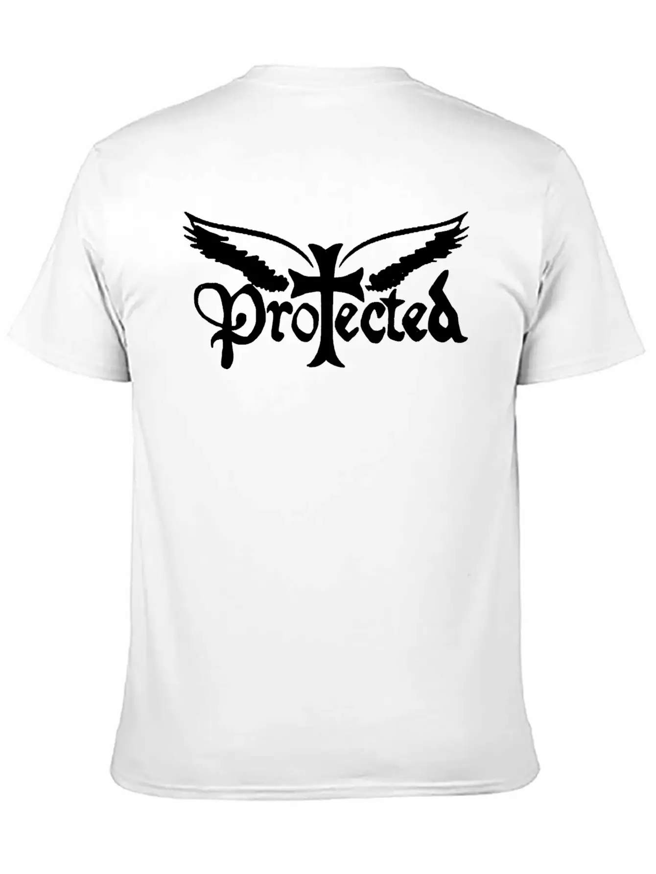 Protected Unisex Casual T-Shirt – Clean Design For Daily Comfort