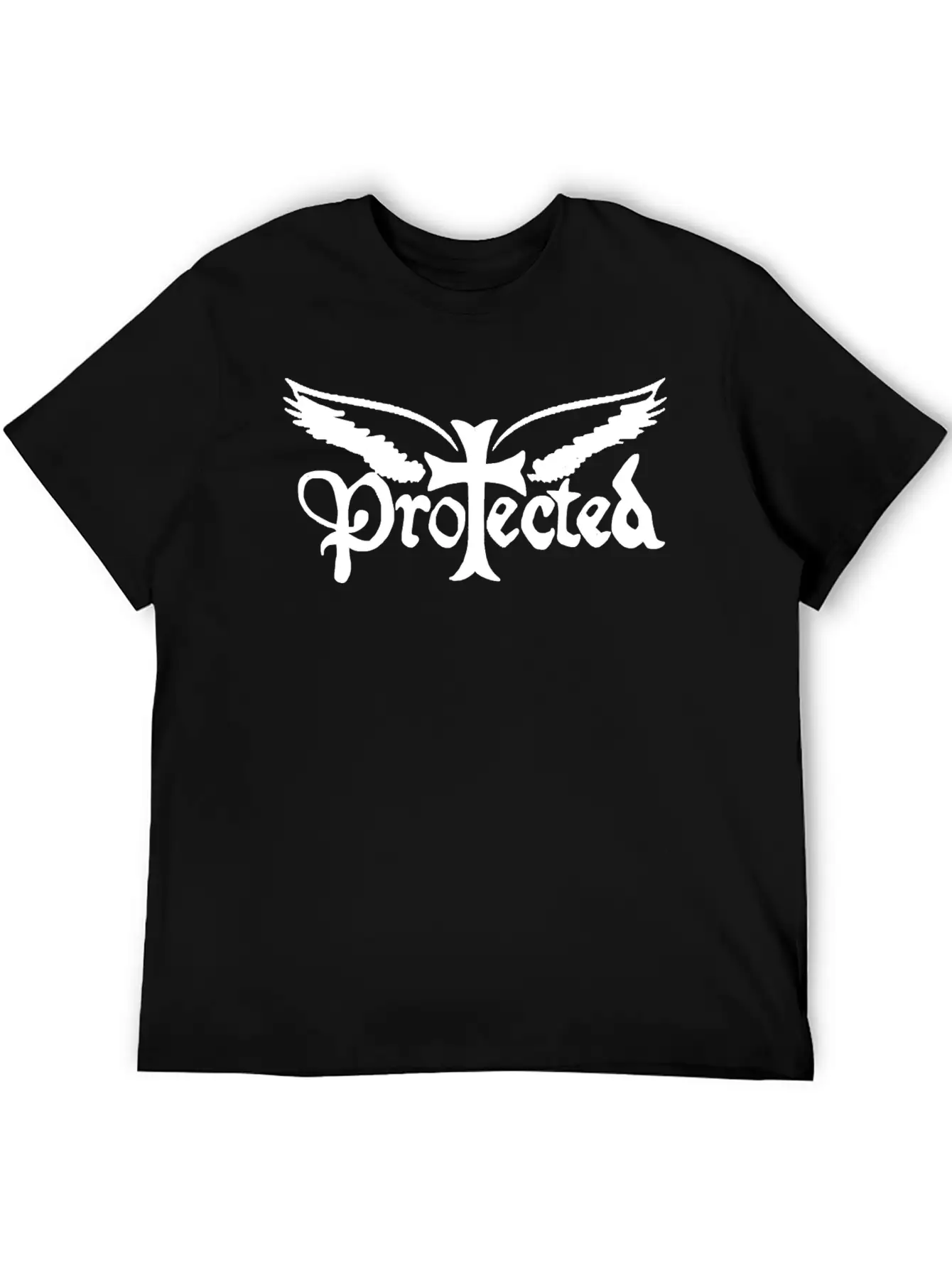 Protected Unisex Casual T-Shirt – Clean Design For Daily Comfort