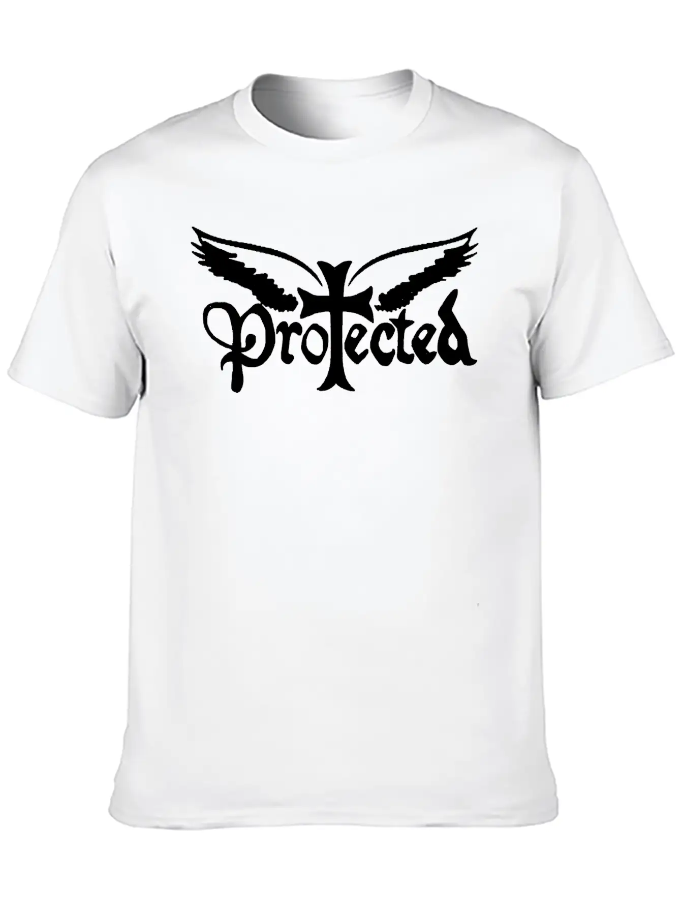 Protected Unisex Casual T-Shirt – Clean Design For Daily Comfort