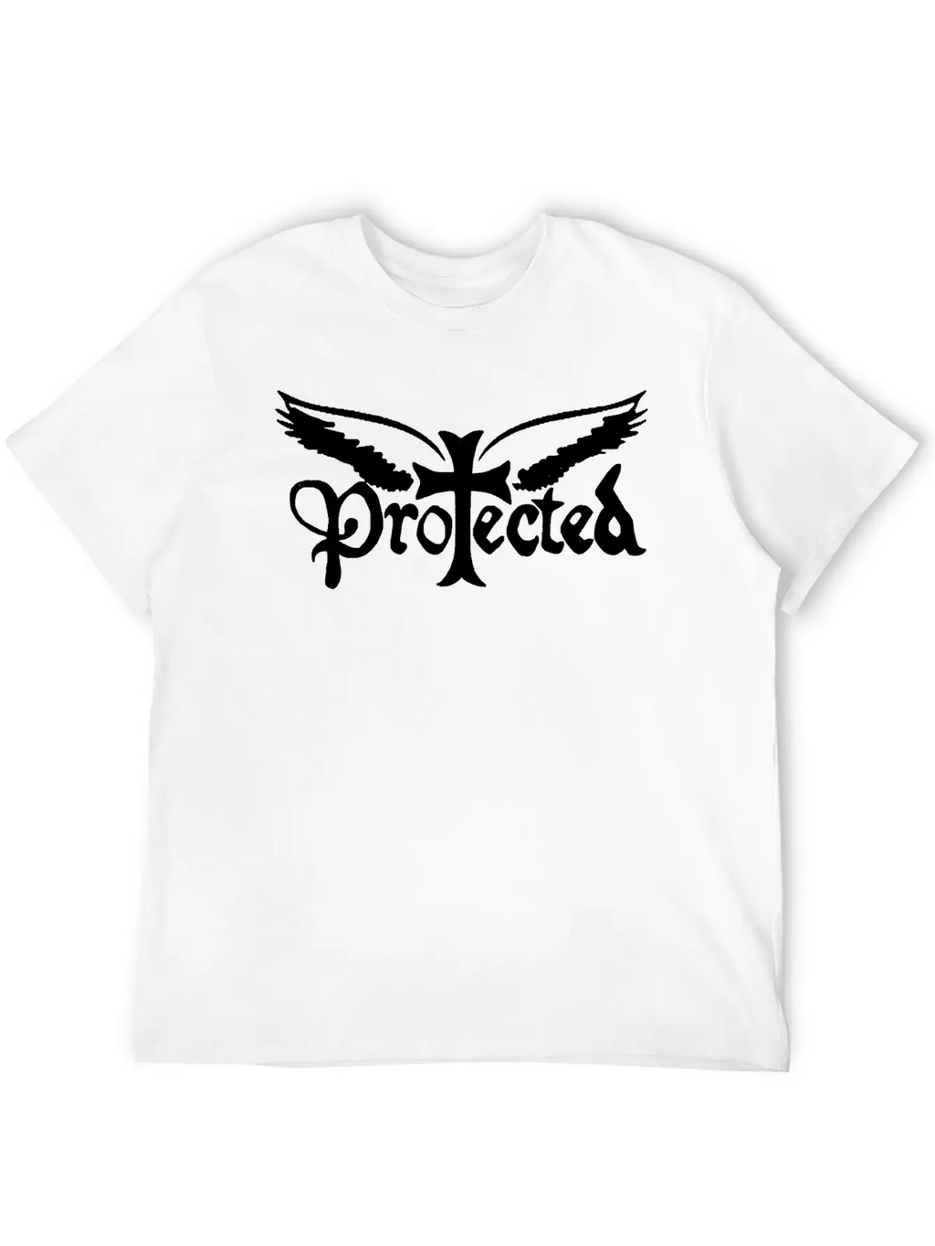 Protected Unisex Casual T-Shirt – Clean Design For Daily Comfort