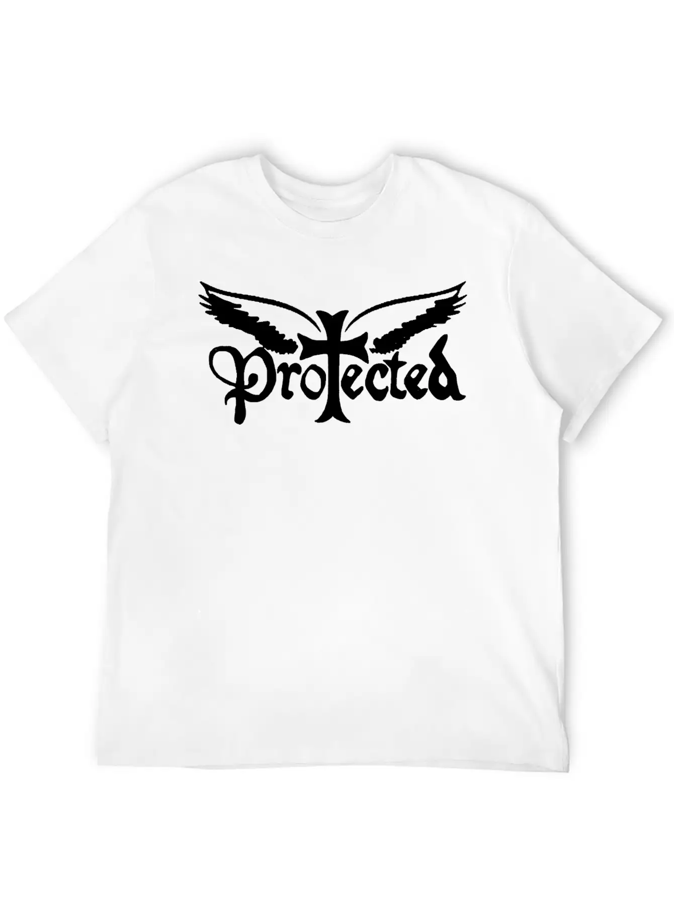 Protected Unisex Casual T-Shirt – Clean Design For Daily Comfort
