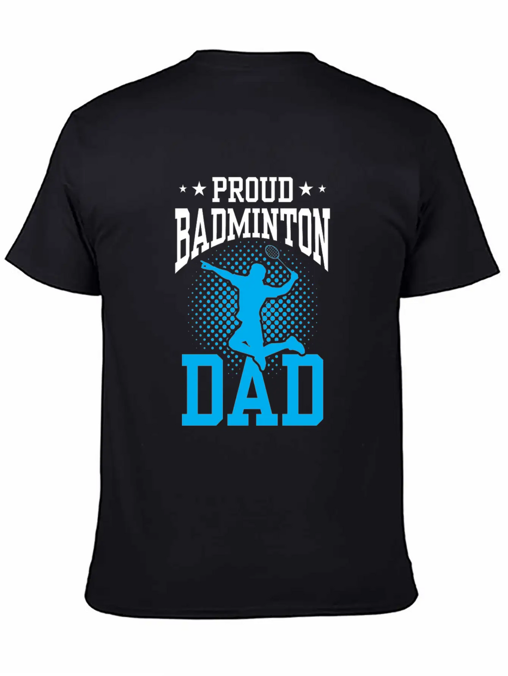 Proud Badminton Dad Match Player Lover Team Unisex Casual T-Shirt – Clean Design For Daily Comfort