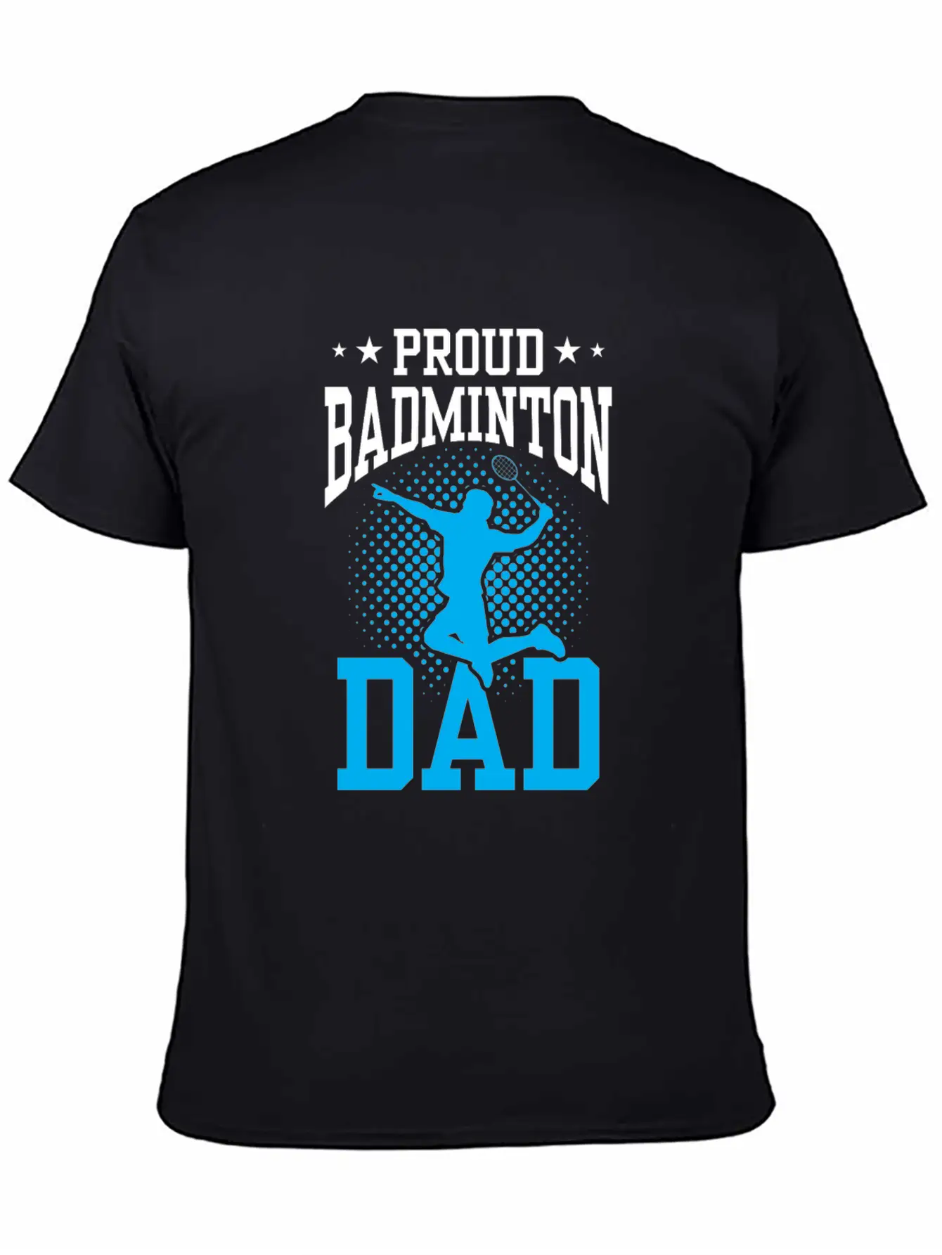 Proud Badminton Dad Match Player Lover Team Unisex Casual T-Shirt – Clean Design For Daily Comfort
