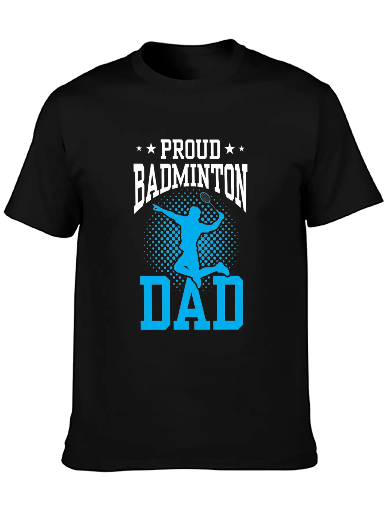 Proud Badminton Dad Match Player Lover Team Unisex Casual T-Shirt – Clean Design For Daily Comfort