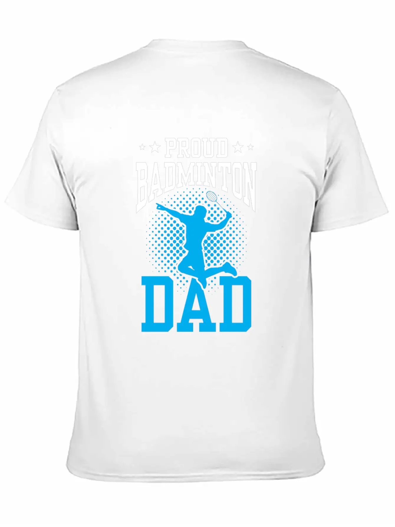 Proud Badminton Dad Match Player Lover Team Unisex Casual T-Shirt – Clean Design For Daily Comfort