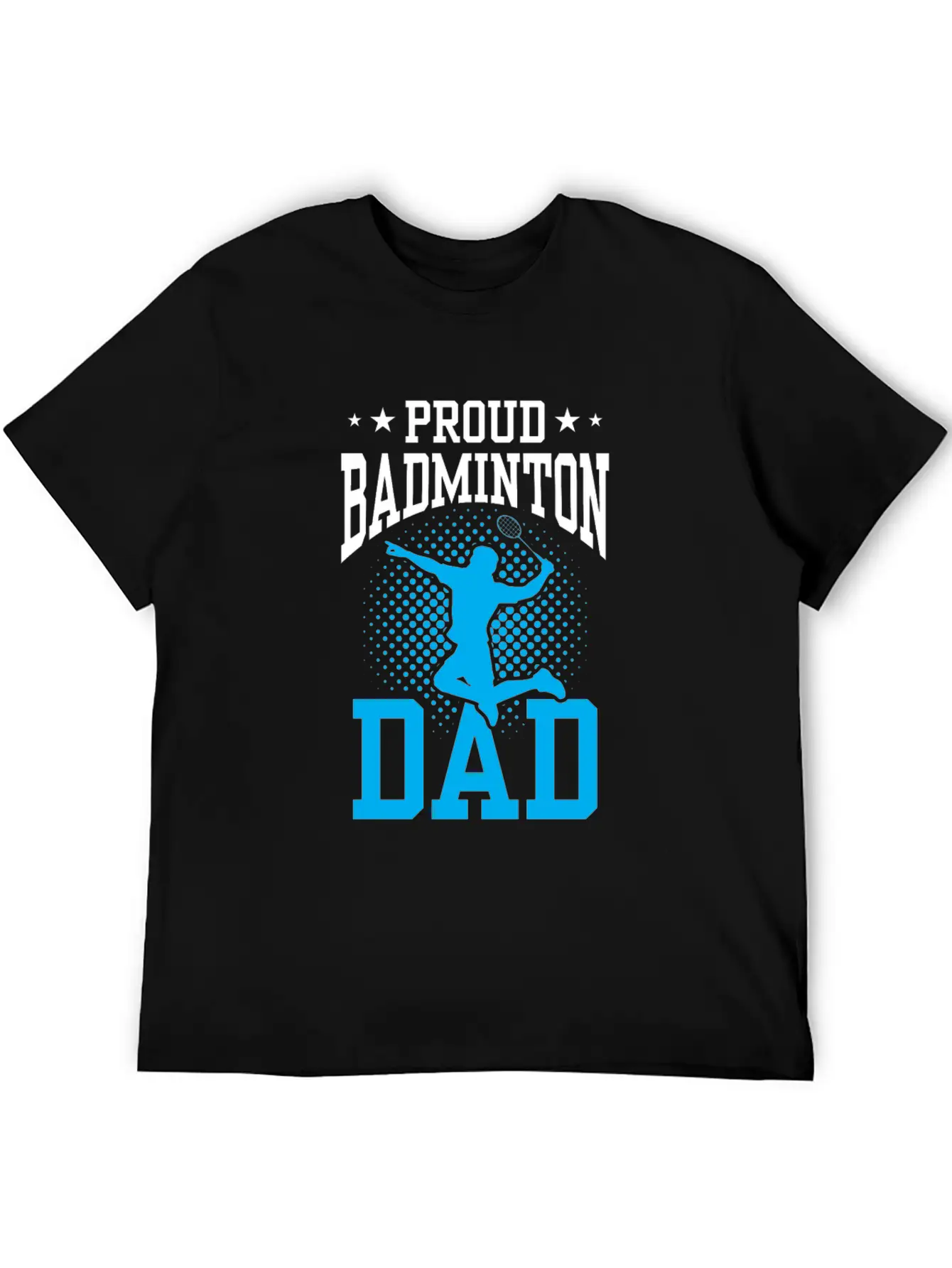 Proud Badminton Dad Match Player Lover Team Unisex Casual T-Shirt – Clean Design For Daily Comfort